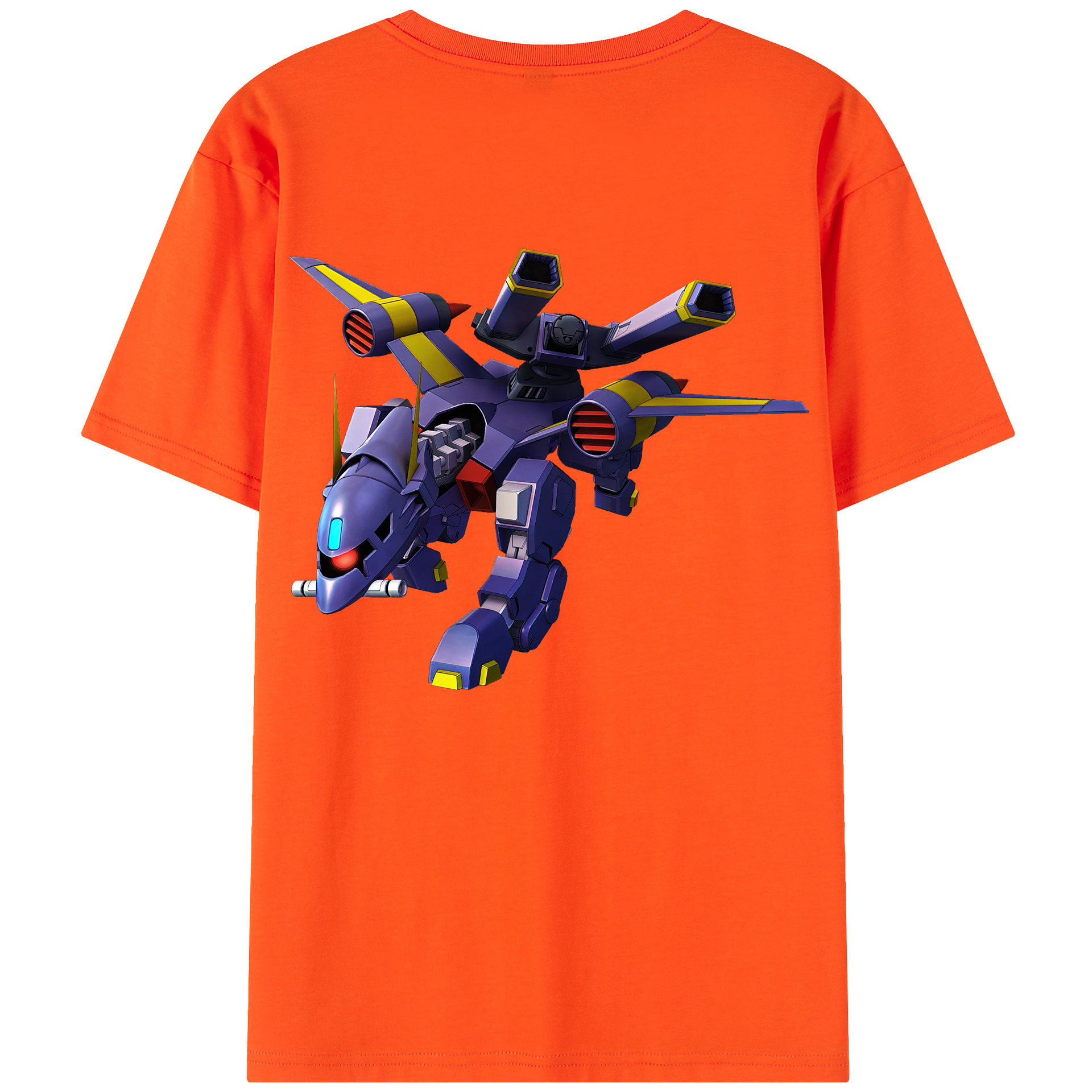 （画像用） 機動戦士ガンダム Mobile Suit Gundam 綿100％半袖Tシャツ（背面プリント）