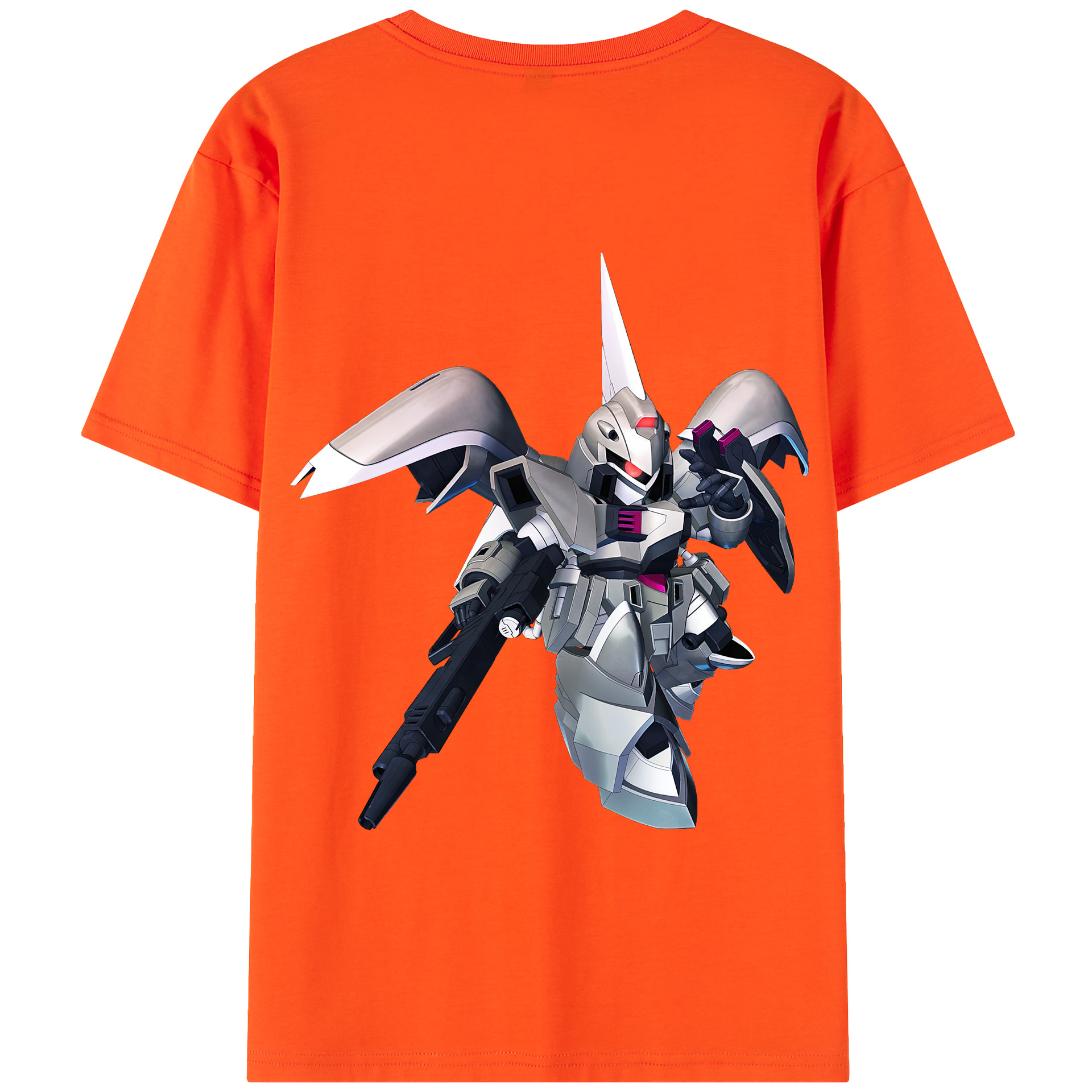 （画像用） 機動戦士ガンダム Mobile Suit Gundam 綿100％半袖Tシャツ（背面プリント）