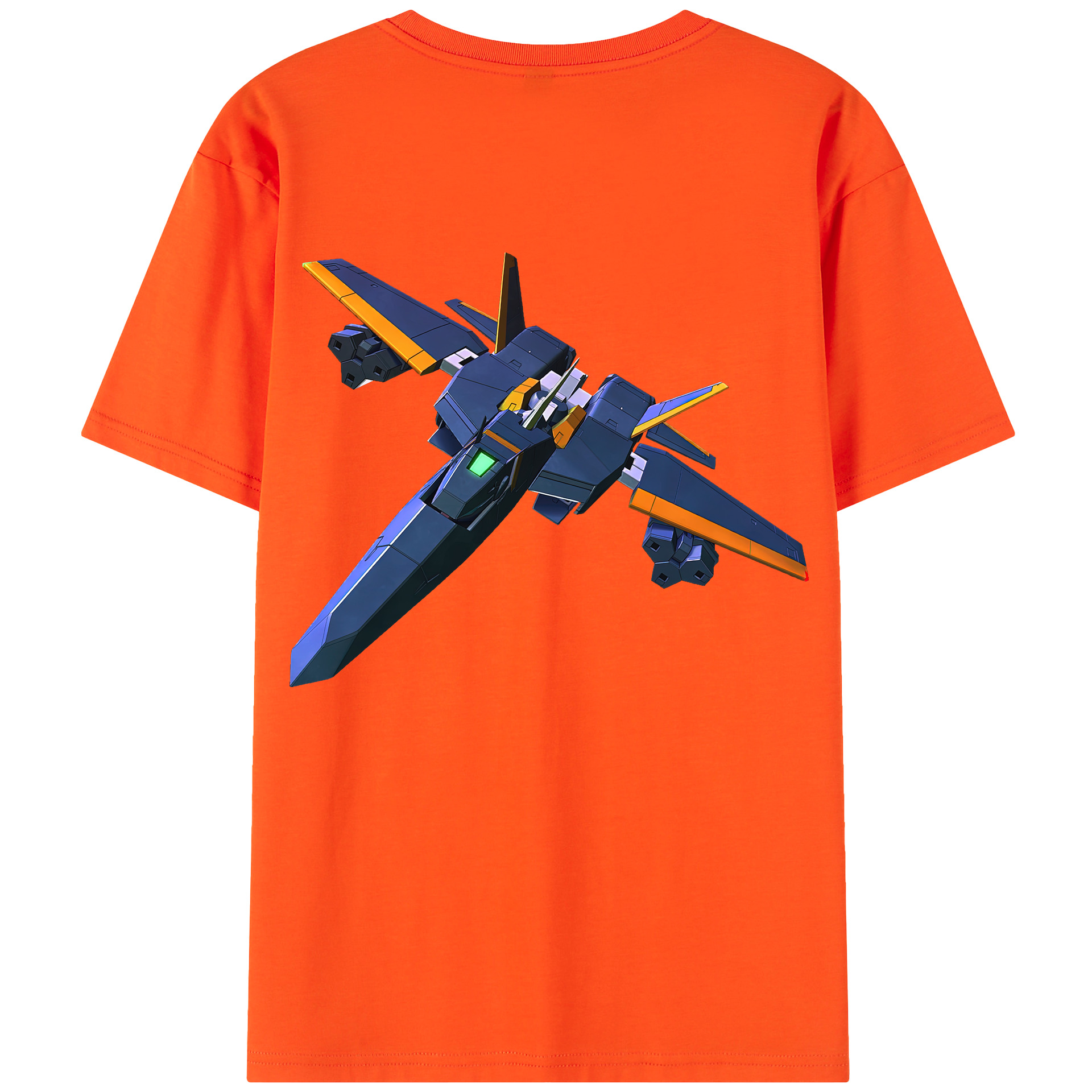 （画像用） 機動戦士ガンダム Mobile Suit Gundam 綿100％半袖Tシャツ（背面プリント）