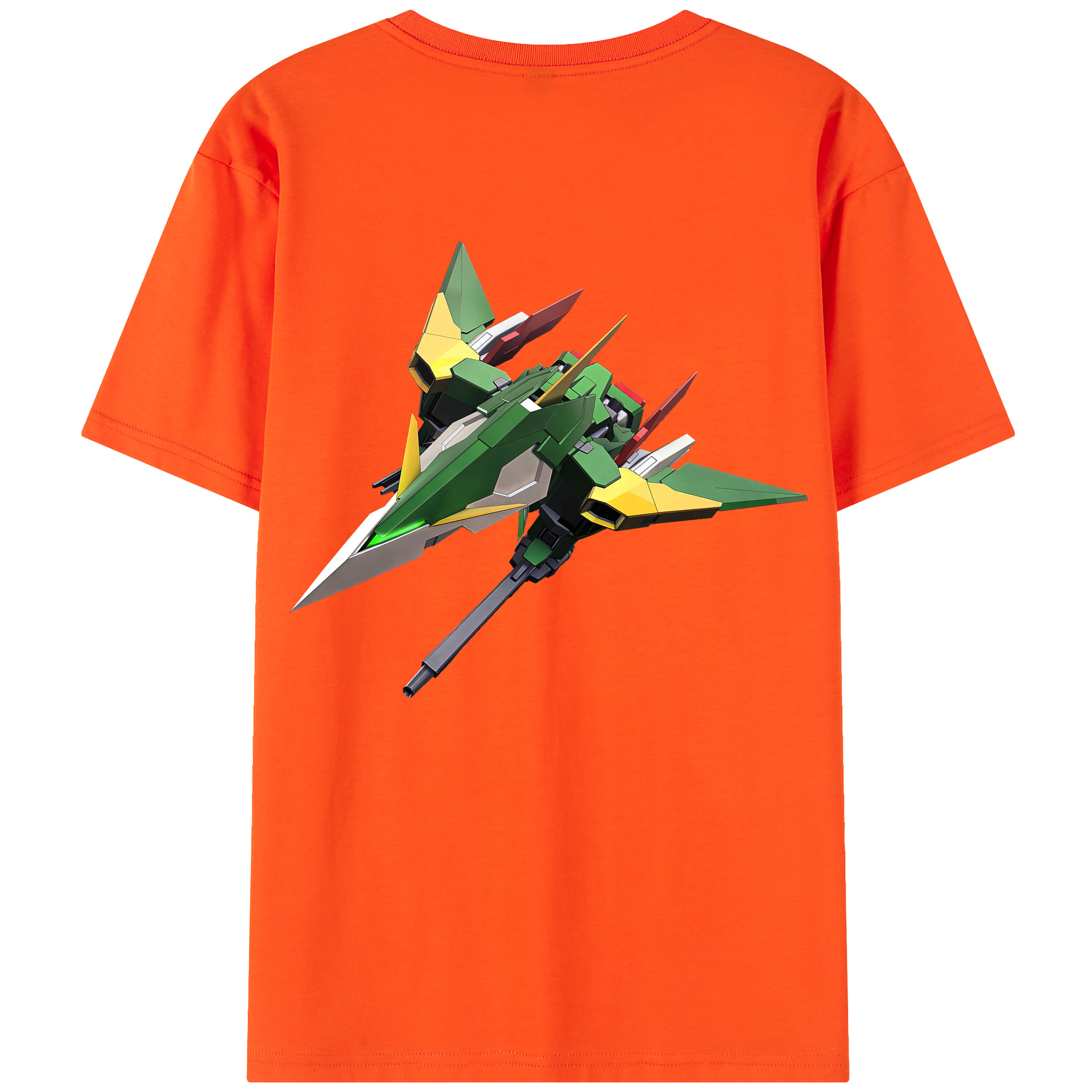 （画像用） 機動戦士ガンダム Mobile Suit Gundam 綿100％半袖Tシャツ（背面プリント）