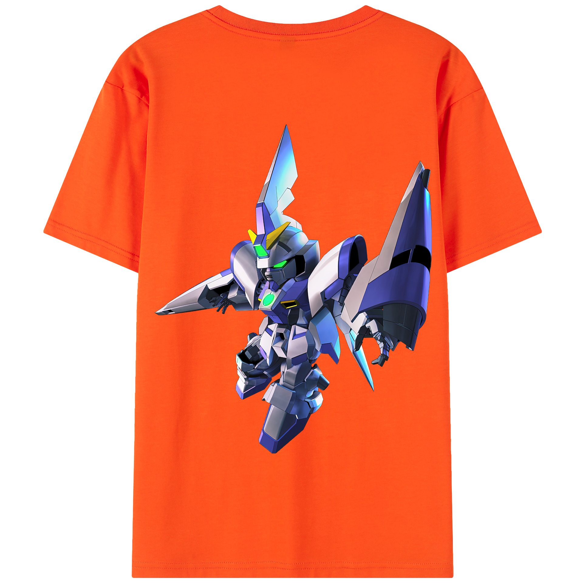 （画像用） 機動戦士ガンダム Mobile Suit Gundam 綿100％半袖Tシャツ（背面プリント）