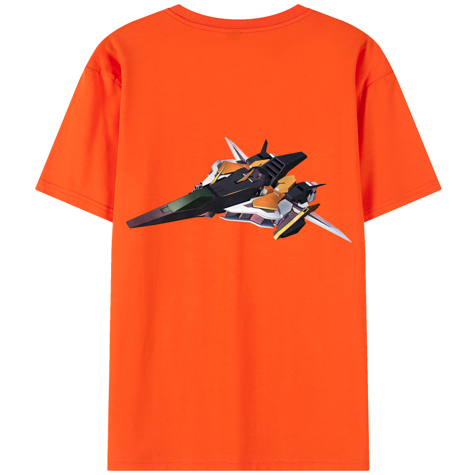 （画像用） 機動戦士ガンダム Mobile Suit Gundam 綿100％半袖Tシャツ（背面プリント）