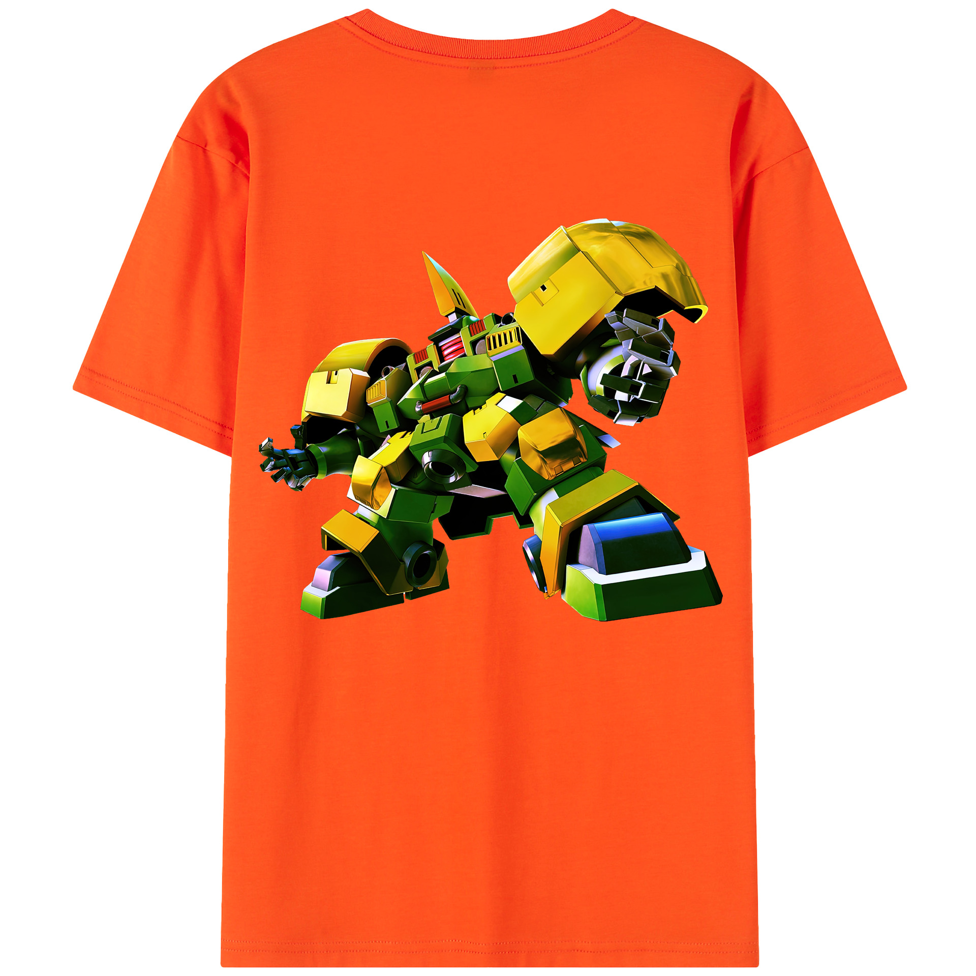 （画像用） 機動戦士ガンダム Mobile Suit Gundam 綿100％半袖Tシャツ（背面プリント）