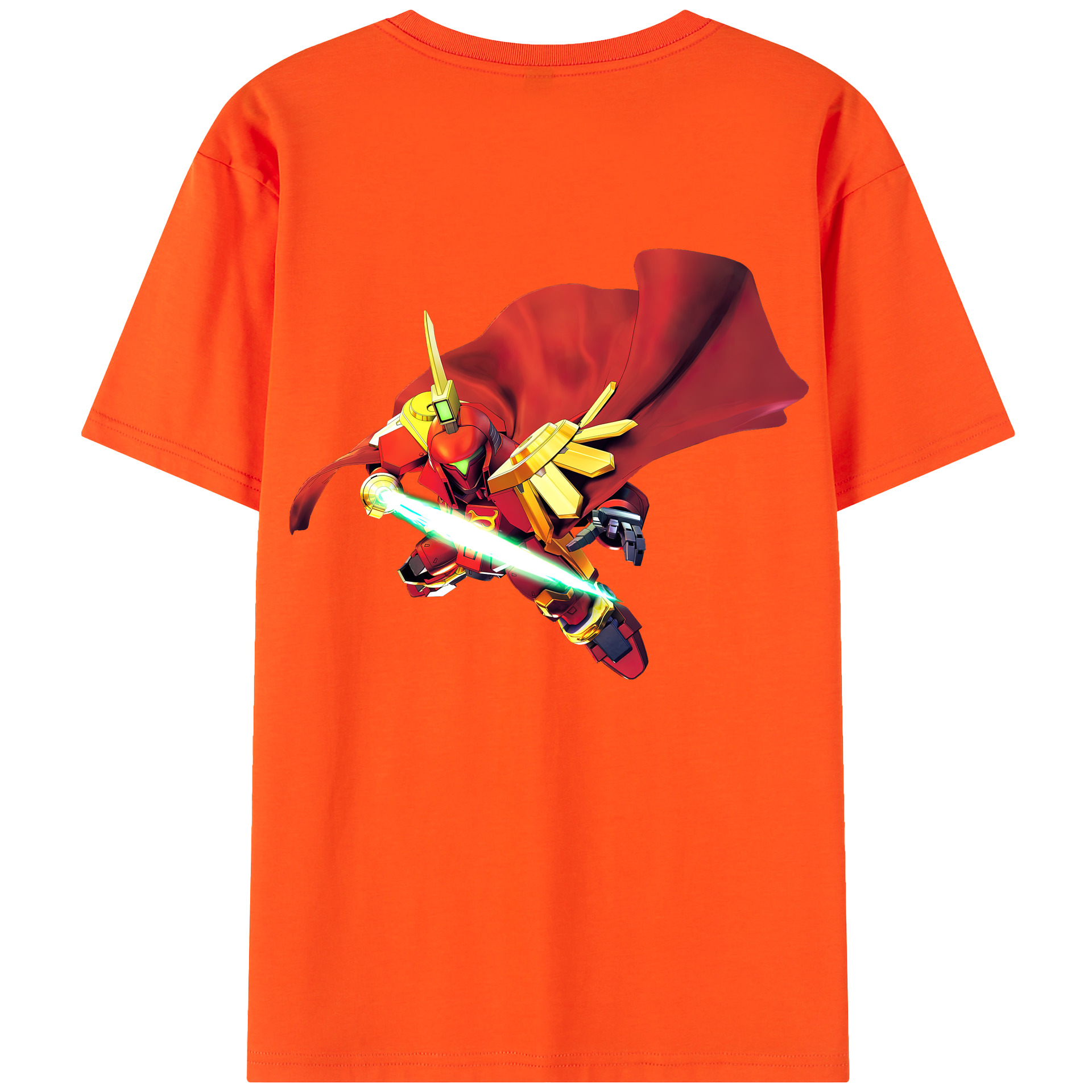 （画像用） 機動戦士ガンダム Mobile Suit Gundam 綿100％半袖Tシャツ（背面プリント）