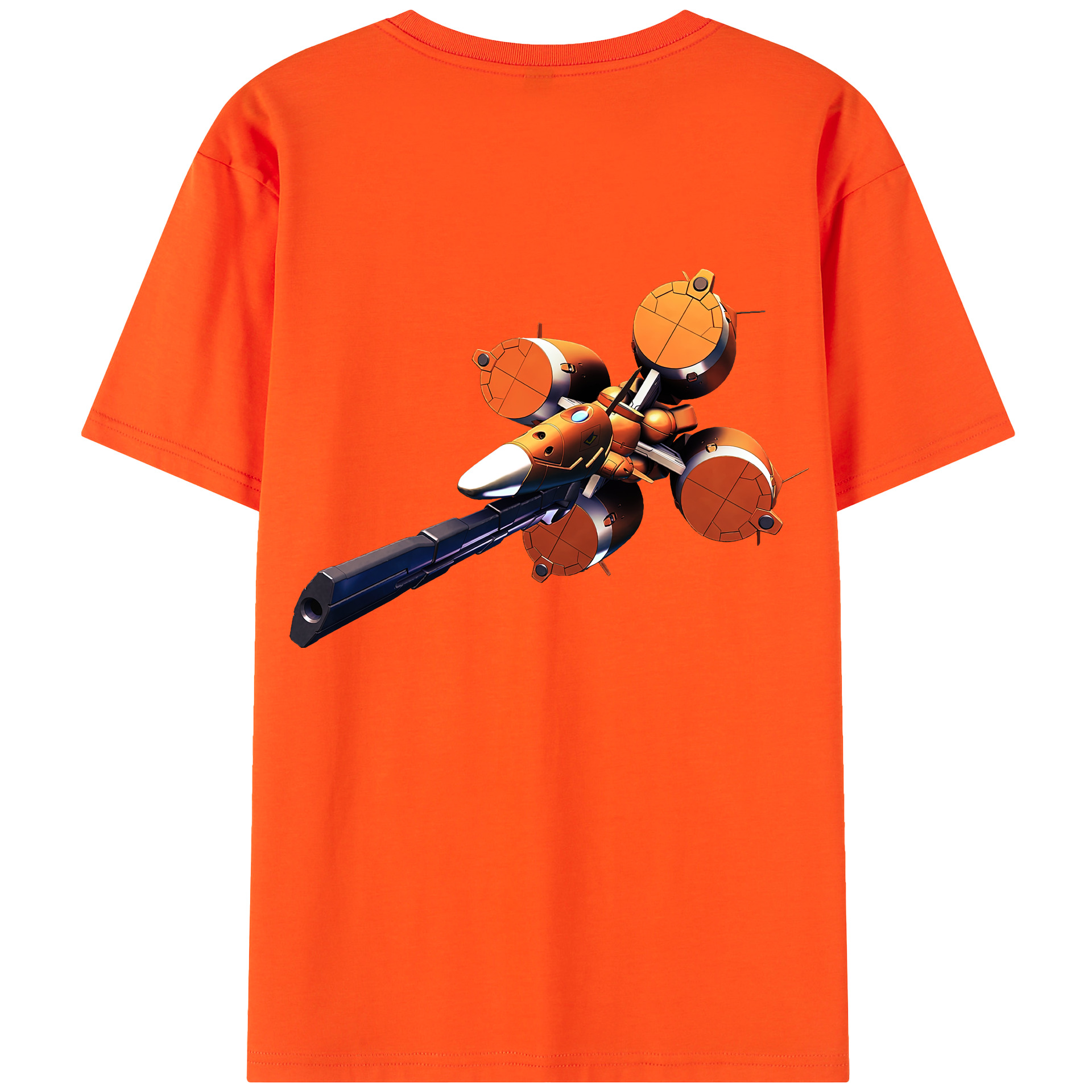 （画像用） 機動戦士ガンダム Mobile Suit Gundam 綿100％半袖Tシャツ（背面プリント）