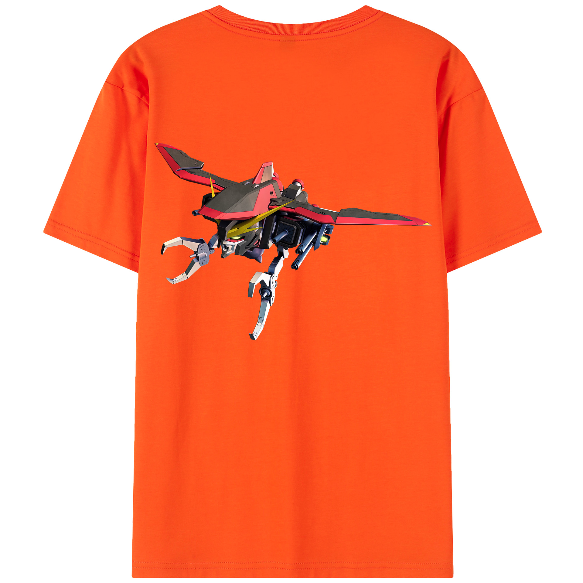 （画像用） 機動戦士ガンダム Mobile Suit Gundam 綿100％半袖Tシャツ（背面プリント）