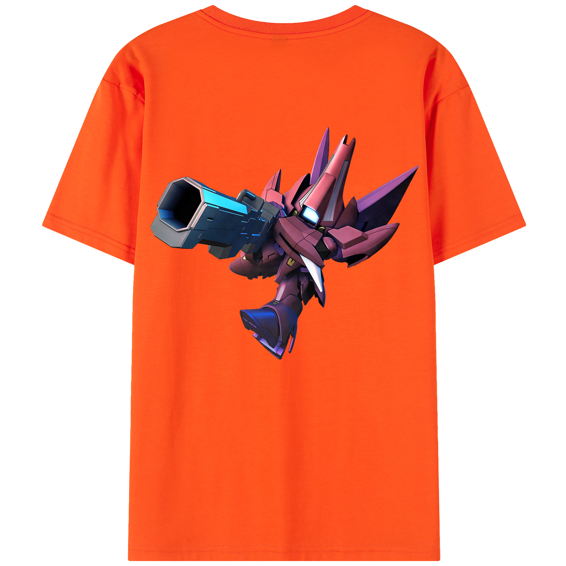 （画像用） 機動戦士ガンダム Mobile Suit Gundam 綿100％半袖Tシャツ（背面プリント）