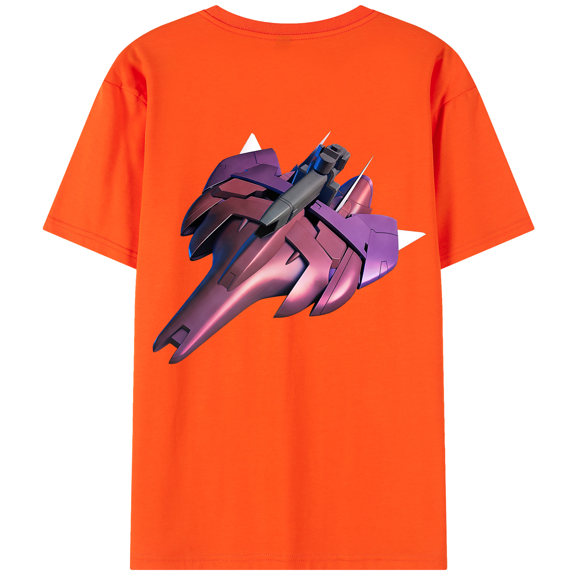 （画像用） 機動戦士ガンダム Mobile Suit Gundam 綿100％半袖Tシャツ（背面プリント）