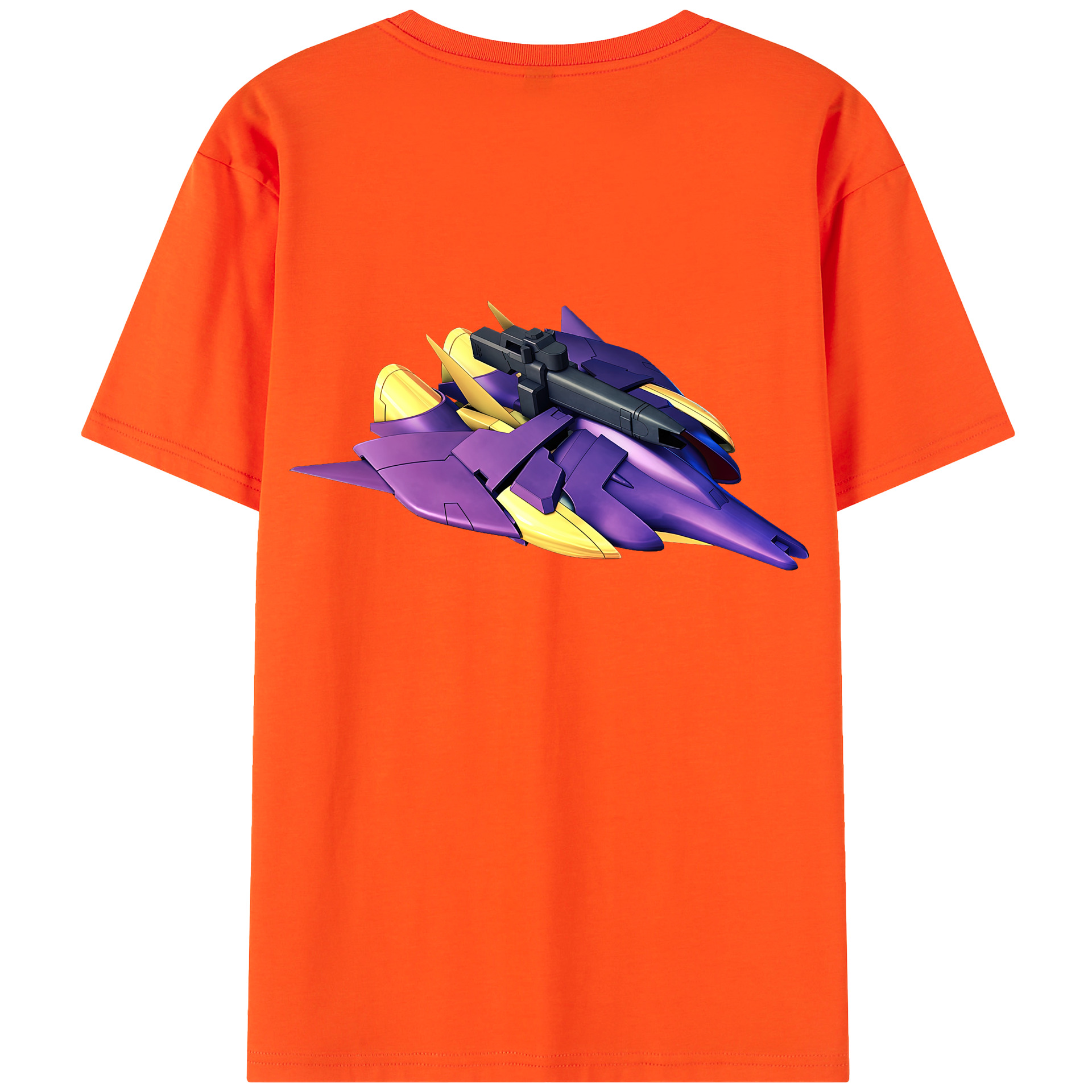 （画像用） 機動戦士ガンダム Mobile Suit Gundam 綿100％半袖Tシャツ（背面プリント）