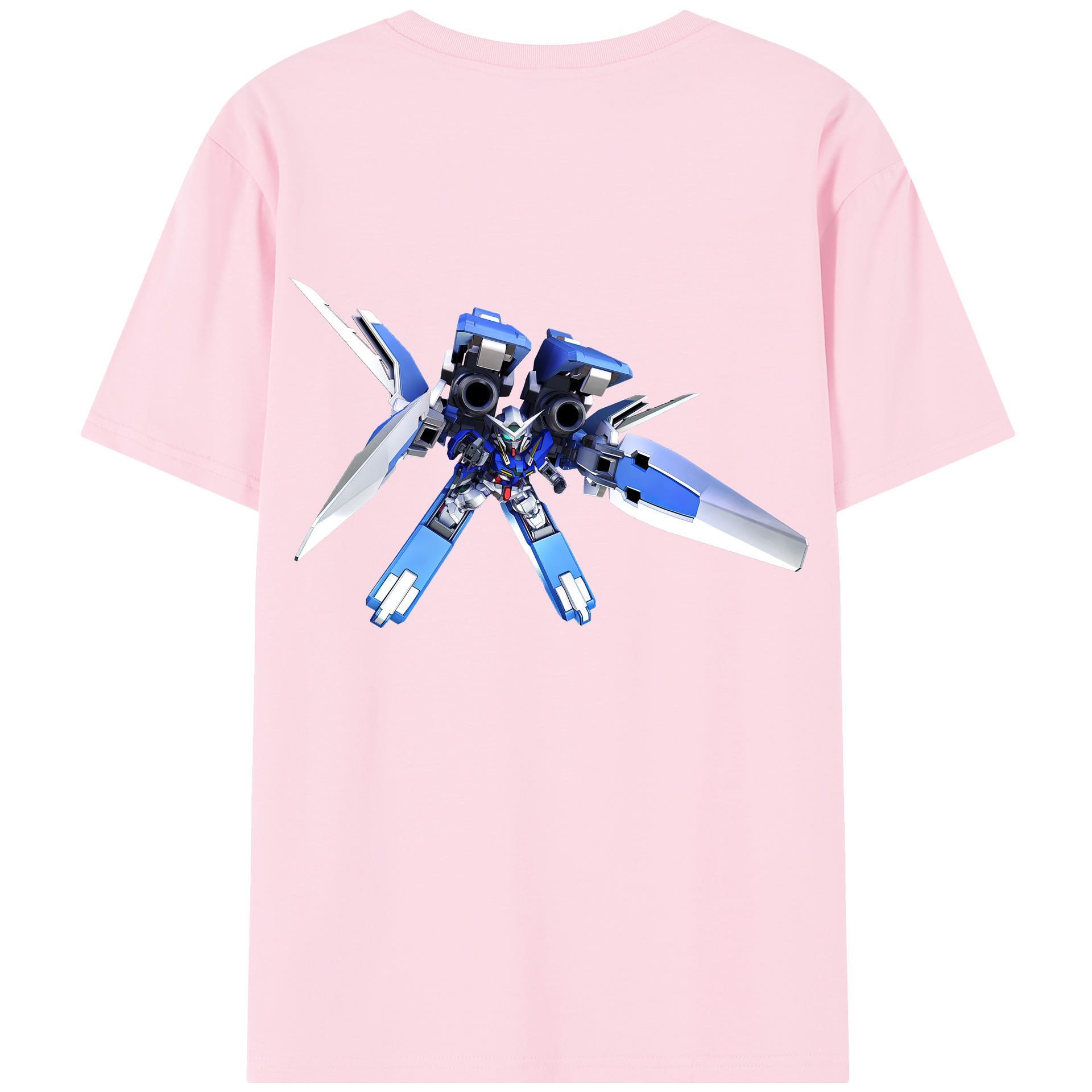 （画像用） 機動戦士ガンダム Mobile Suit Gundam 綿100％半袖Tシャツ（背面プリント）
