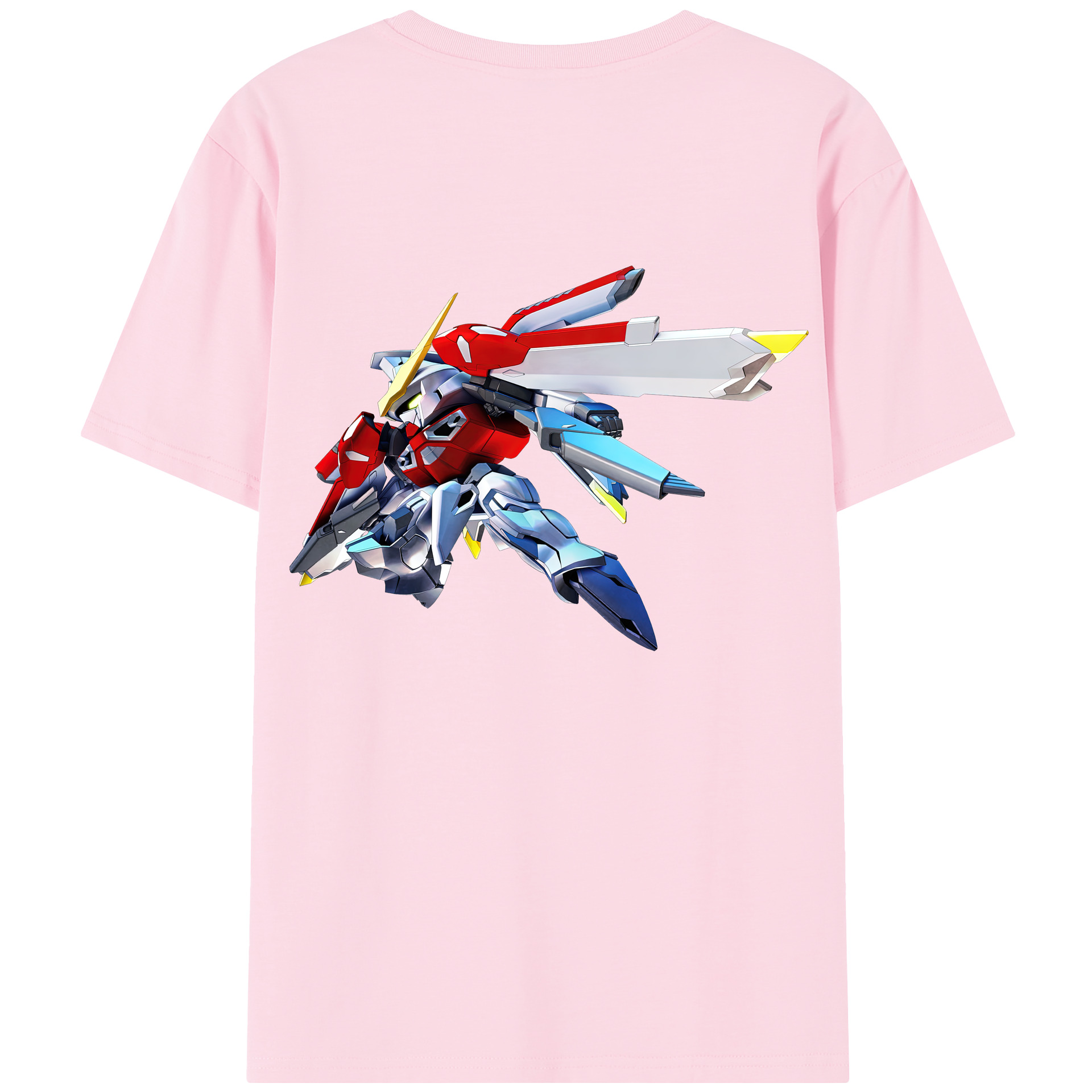 （画像用） 機動戦士ガンダム Mobile Suit Gundam 綿100％半袖Tシャツ（背面プリント）