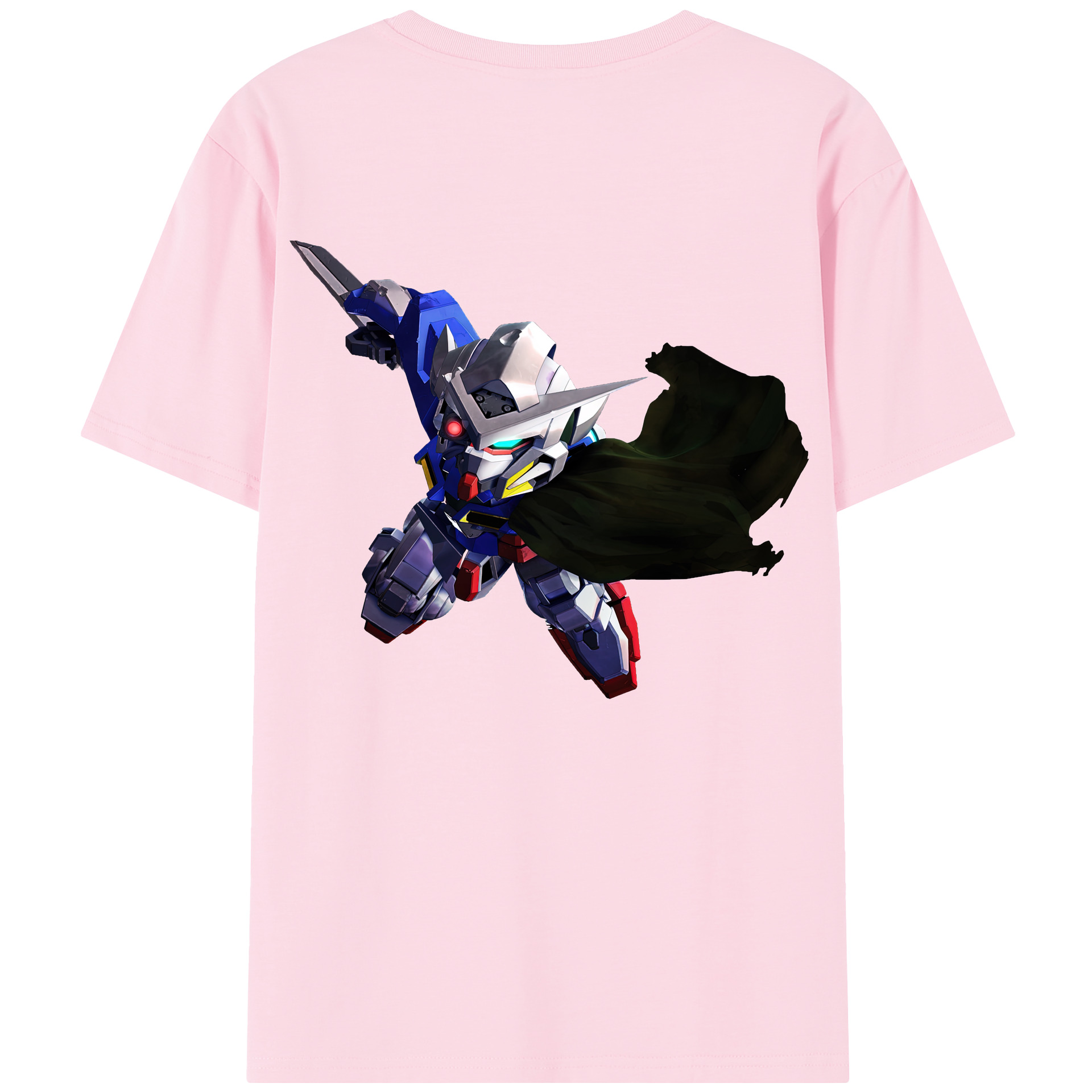 （画像用） 機動戦士ガンダム Mobile Suit Gundam 綿100％半袖Tシャツ（背面プリント）