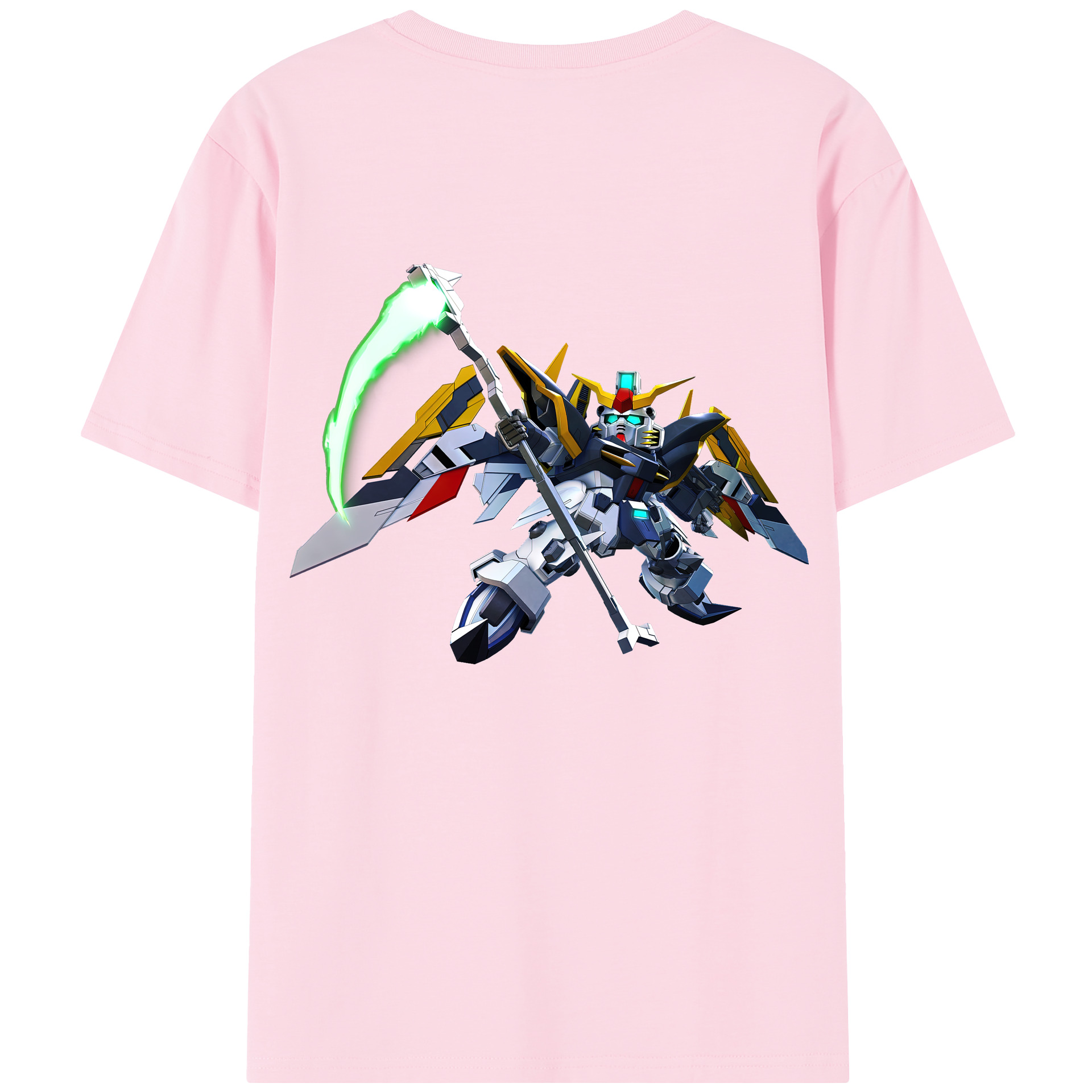 （画像用） 機動戦士ガンダム Mobile Suit Gundam 綿100％半袖Tシャツ（背面プリント）