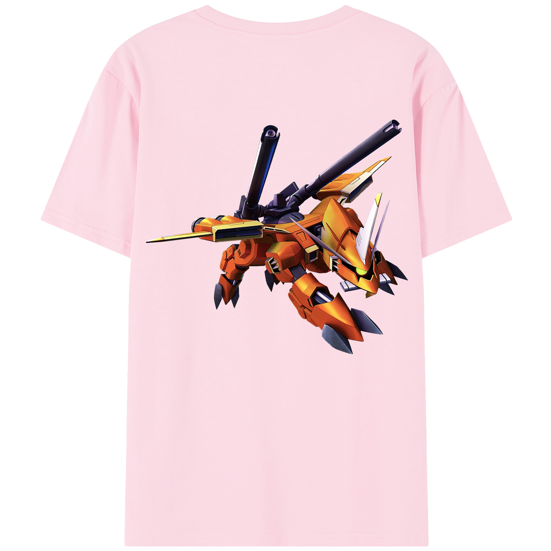 （画像用） 機動戦士ガンダム Mobile Suit Gundam 綿100％半袖Tシャツ（背面プリント）