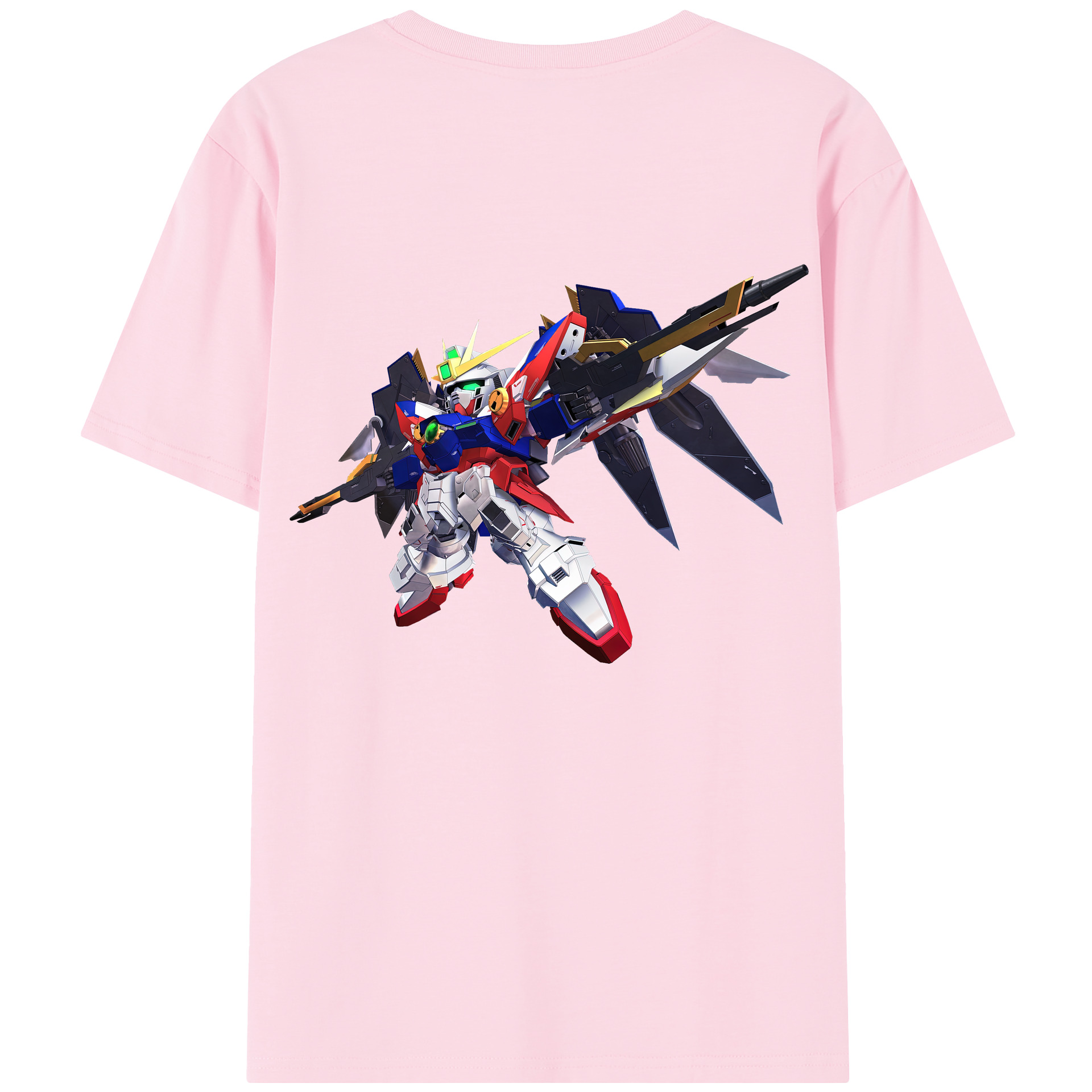 （画像用） 機動戦士ガンダム Mobile Suit Gundam 綿100％半袖Tシャツ（背面プリント）