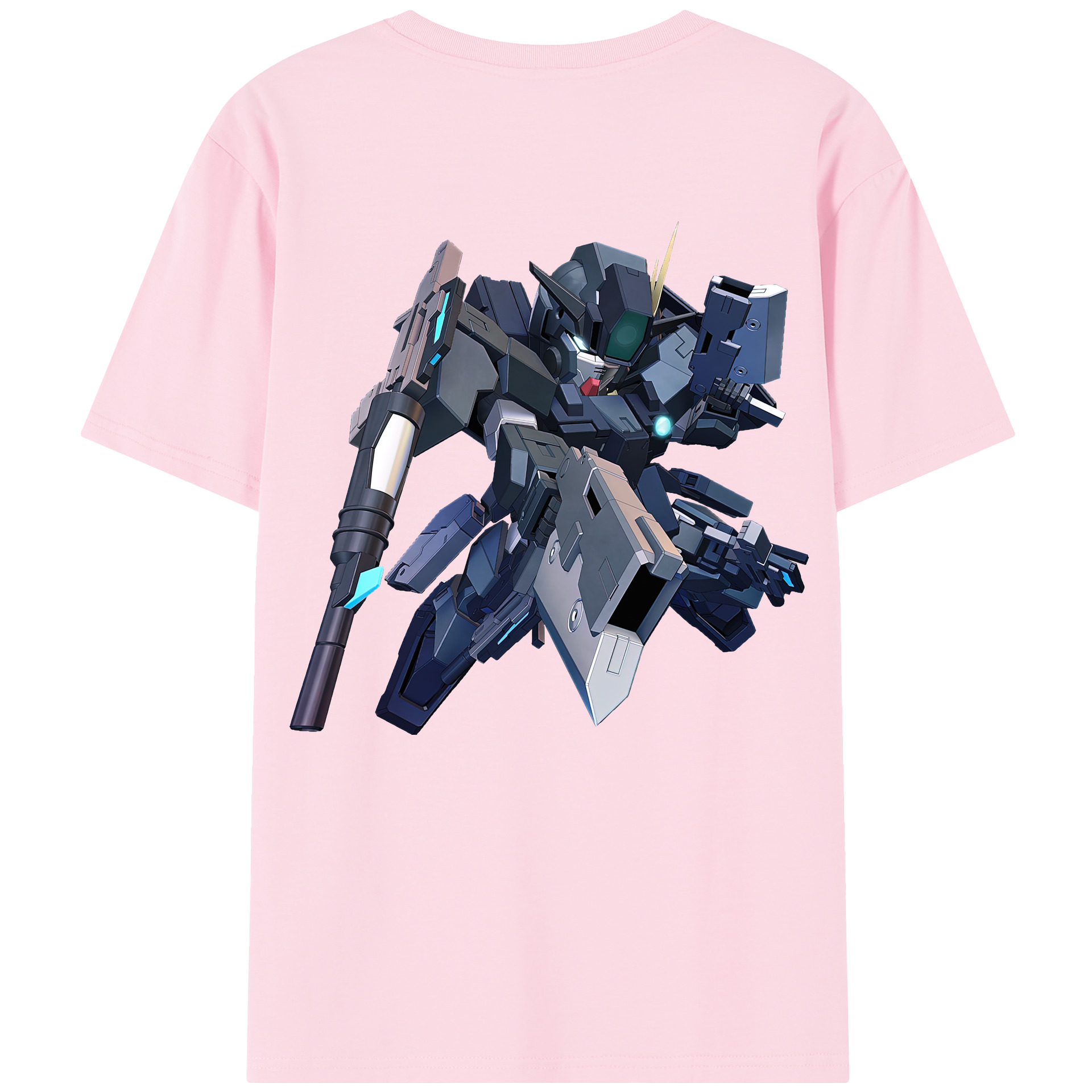 （画像用） 機動戦士ガンダム Mobile Suit Gundam 綿100％半袖Tシャツ（背面プリント）