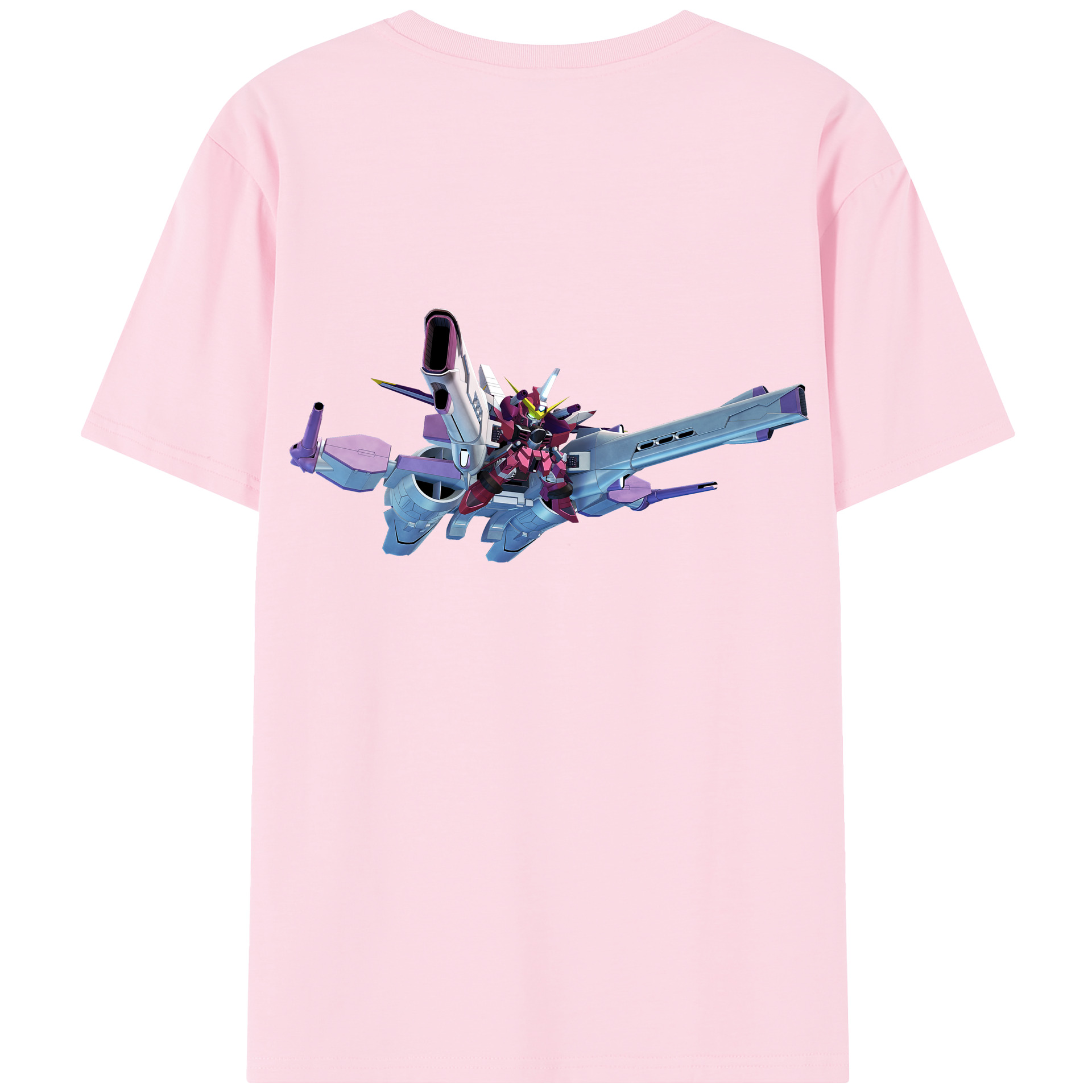（画像用） 機動戦士ガンダム Mobile Suit Gundam 綿100％半袖Tシャツ（背面プリント）
