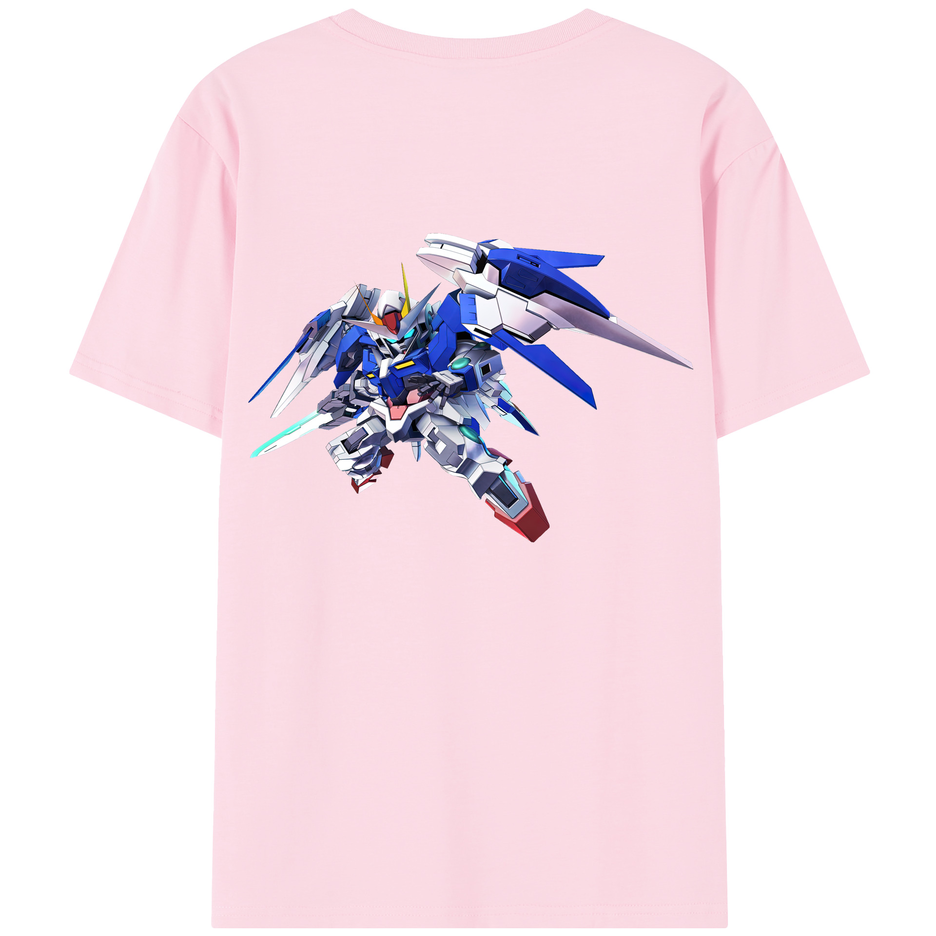 （画像用） 機動戦士ガンダム Mobile Suit Gundam 綿100％半袖Tシャツ（背面プリント）