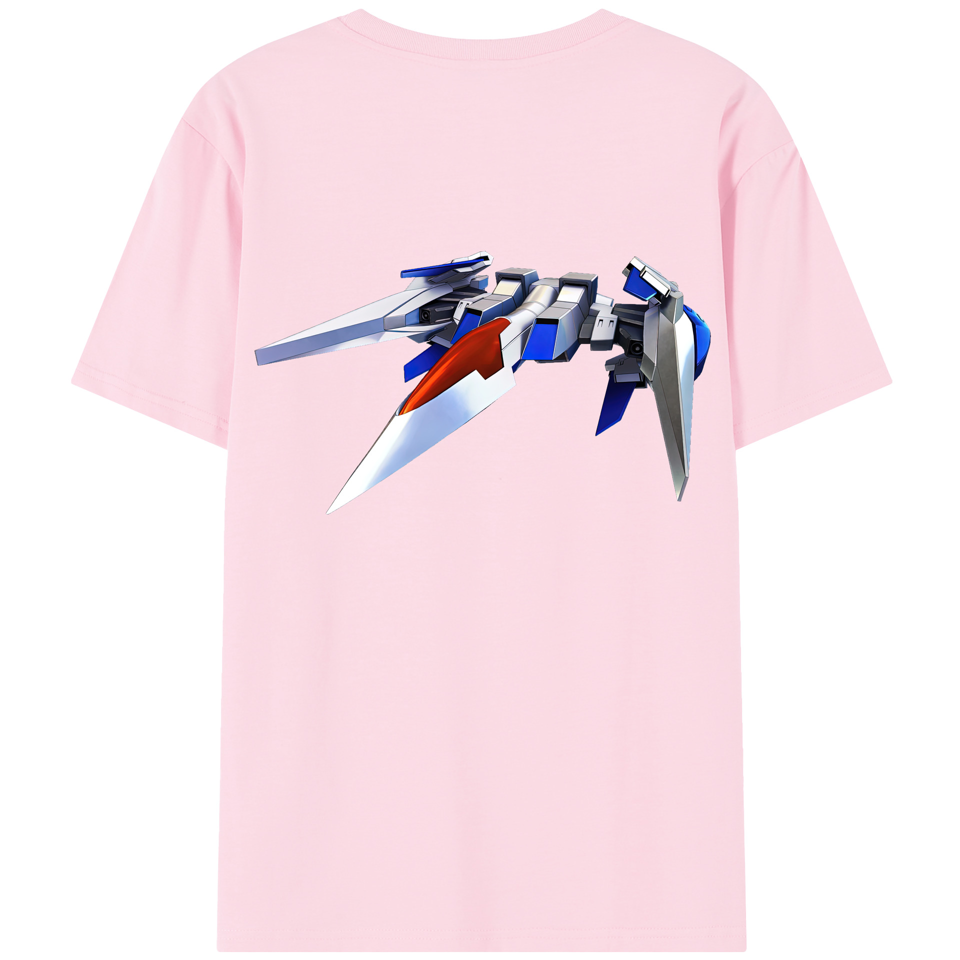 （画像用） 機動戦士ガンダム Mobile Suit Gundam 綿100％半袖Tシャツ（背面プリント）