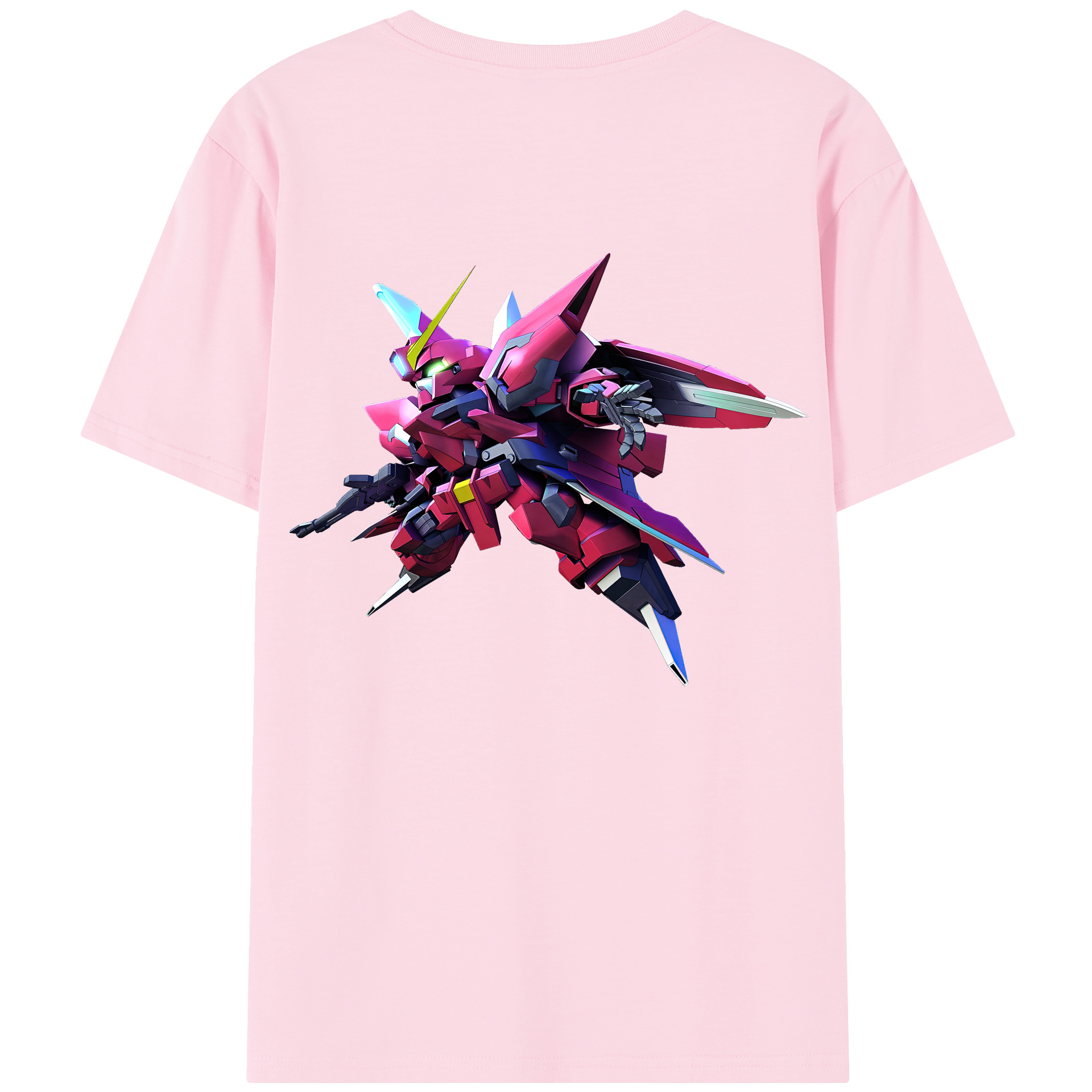 （画像用） 機動戦士ガンダム Mobile Suit Gundam 綿100％半袖Tシャツ（背面プリント）