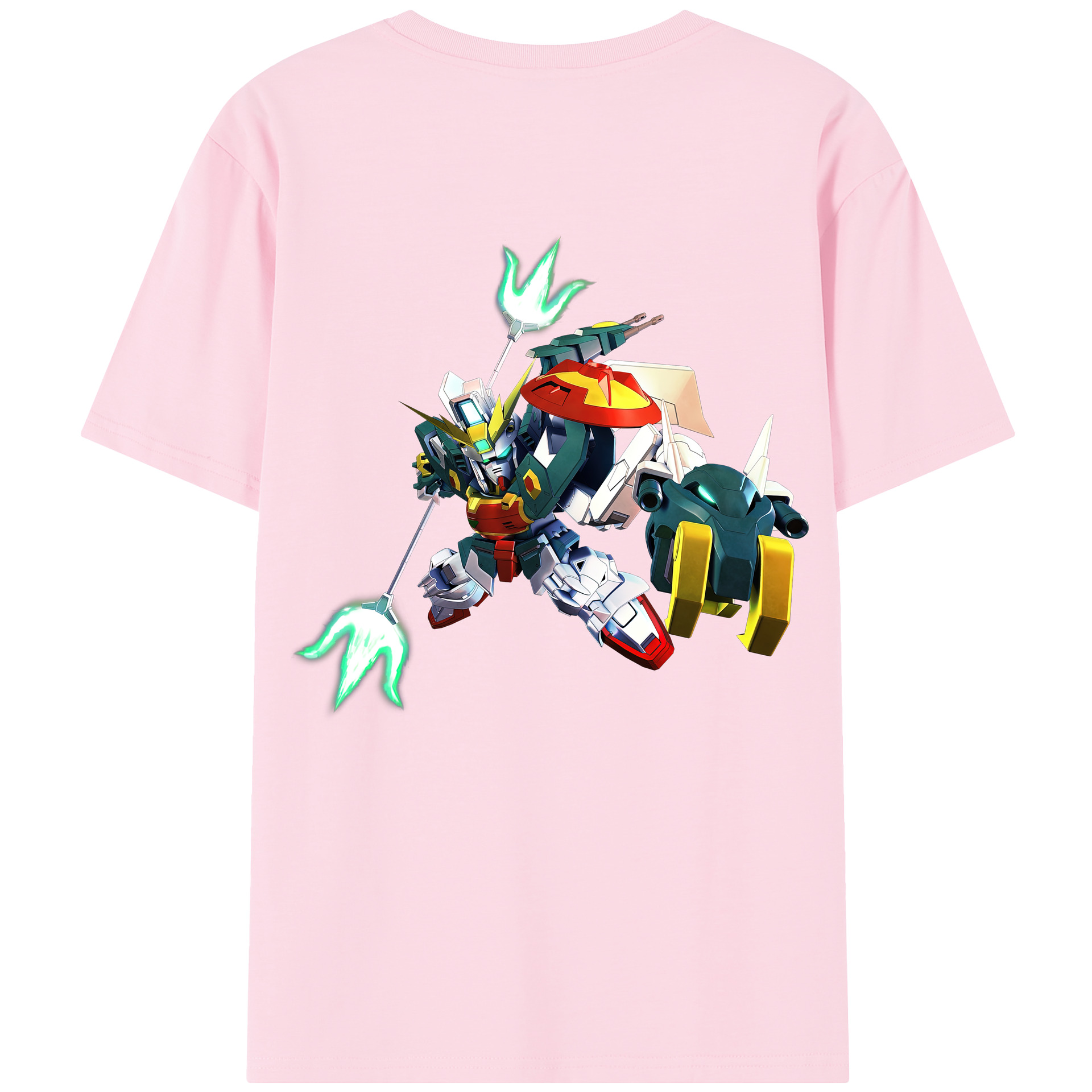（画像用） 機動戦士ガンダム Mobile Suit Gundam 綿100％半袖Tシャツ（背面プリント）