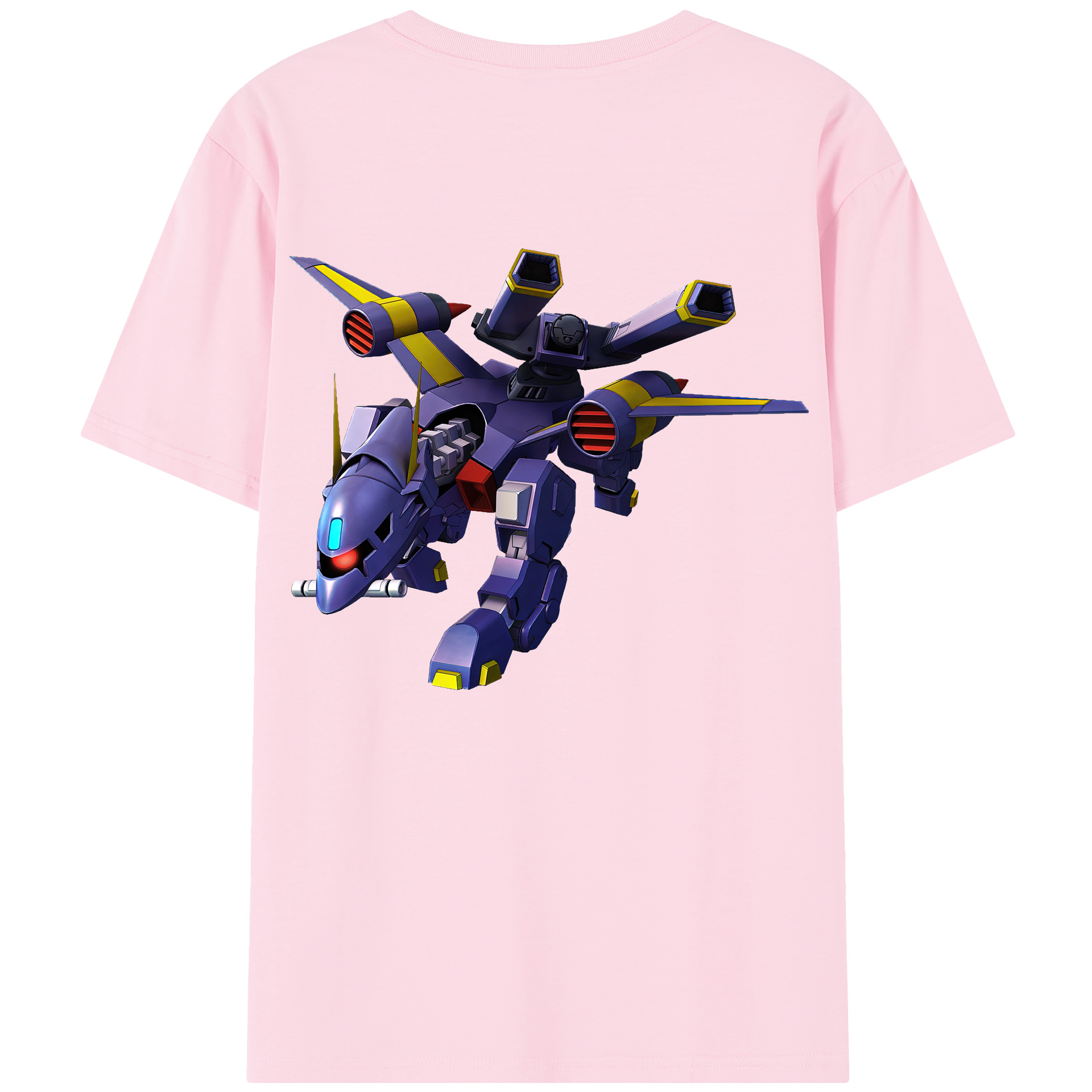 （画像用） 機動戦士ガンダム Mobile Suit Gundam 綿100％半袖Tシャツ（背面プリント）