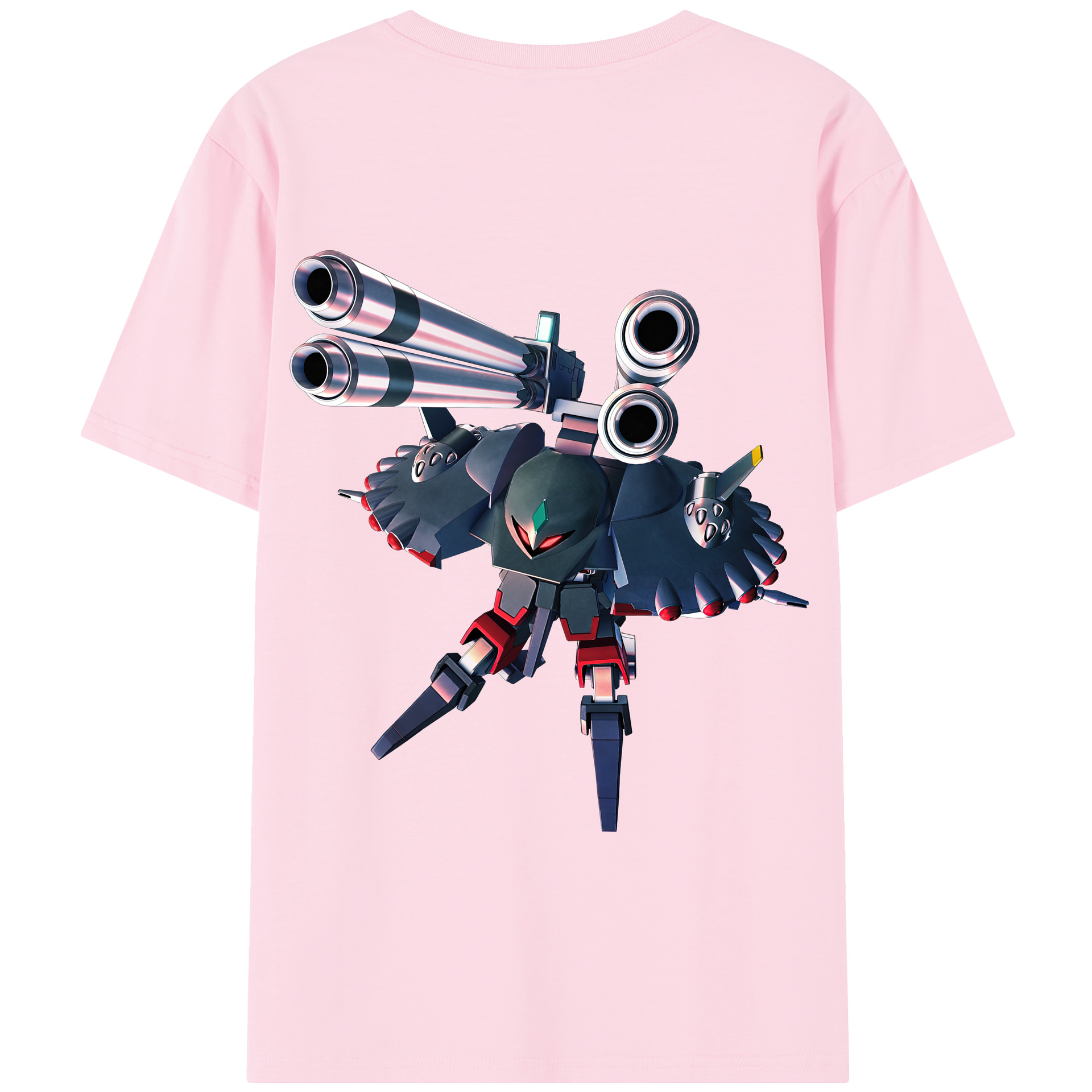 （画像用） 機動戦士ガンダム Mobile Suit Gundam 綿100％半袖Tシャツ（背面プリント）