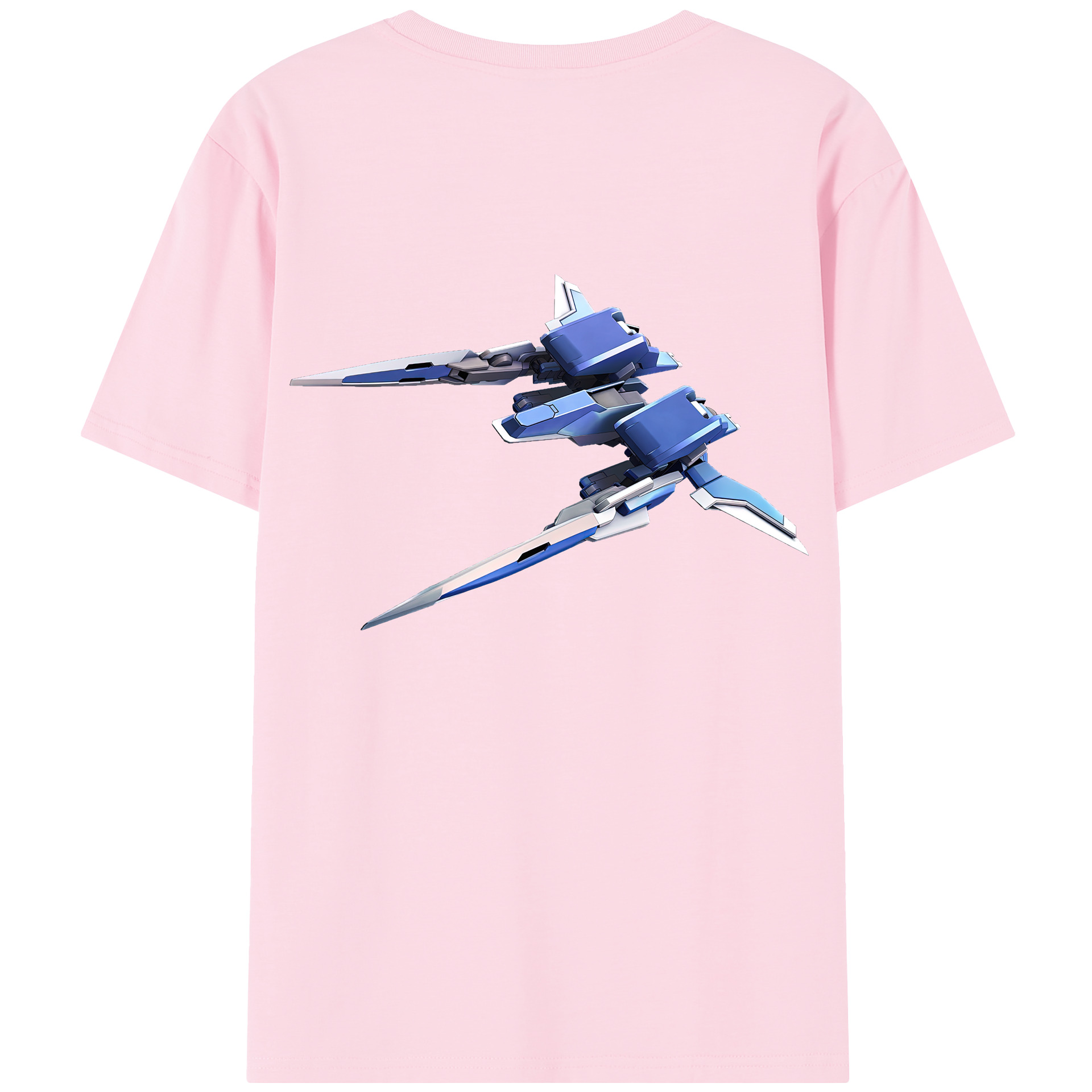 （画像用） 機動戦士ガンダム Mobile Suit Gundam 綿100％半袖Tシャツ（背面プリント）