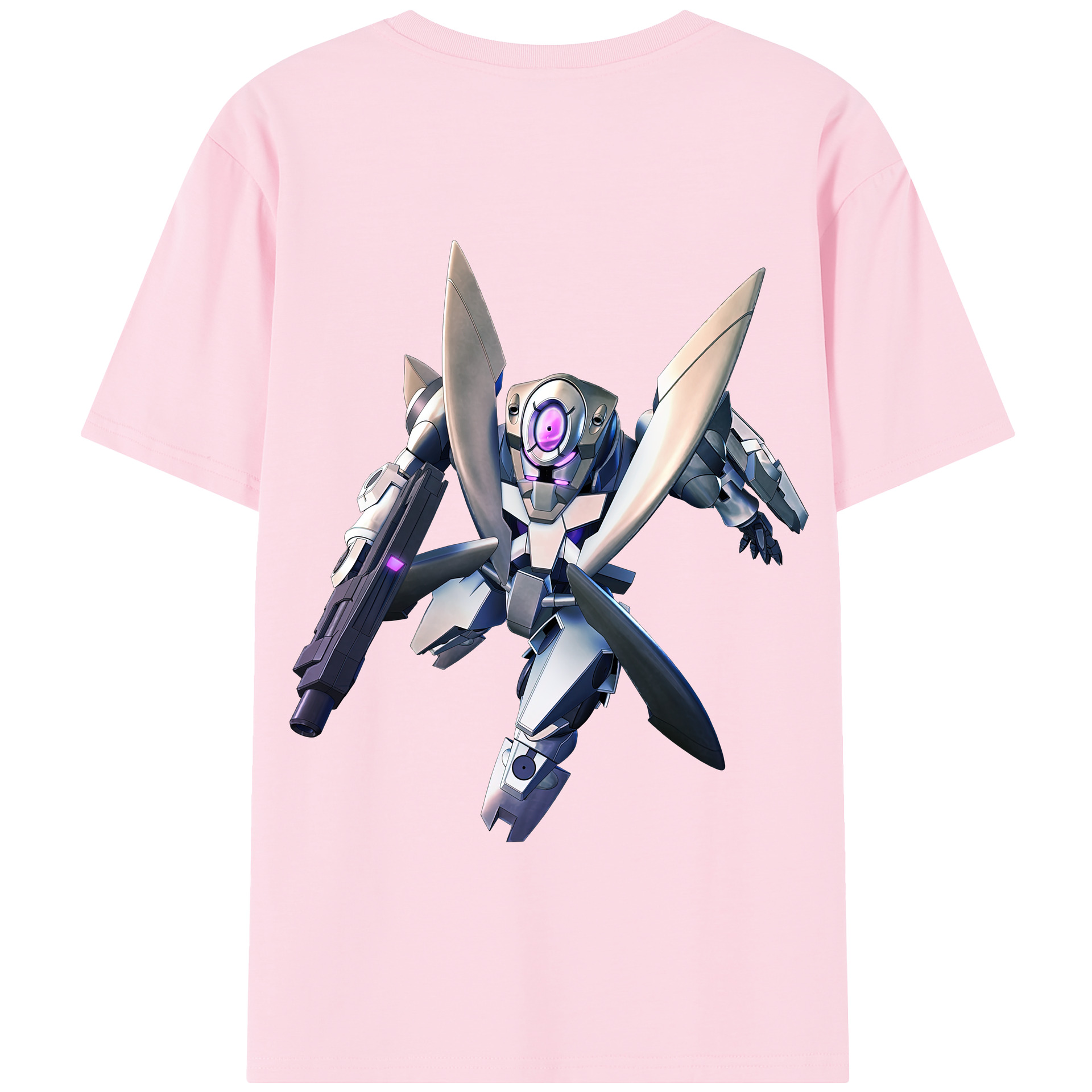 （画像用） 機動戦士ガンダム Mobile Suit Gundam 綿100％半袖Tシャツ（背面プリント）