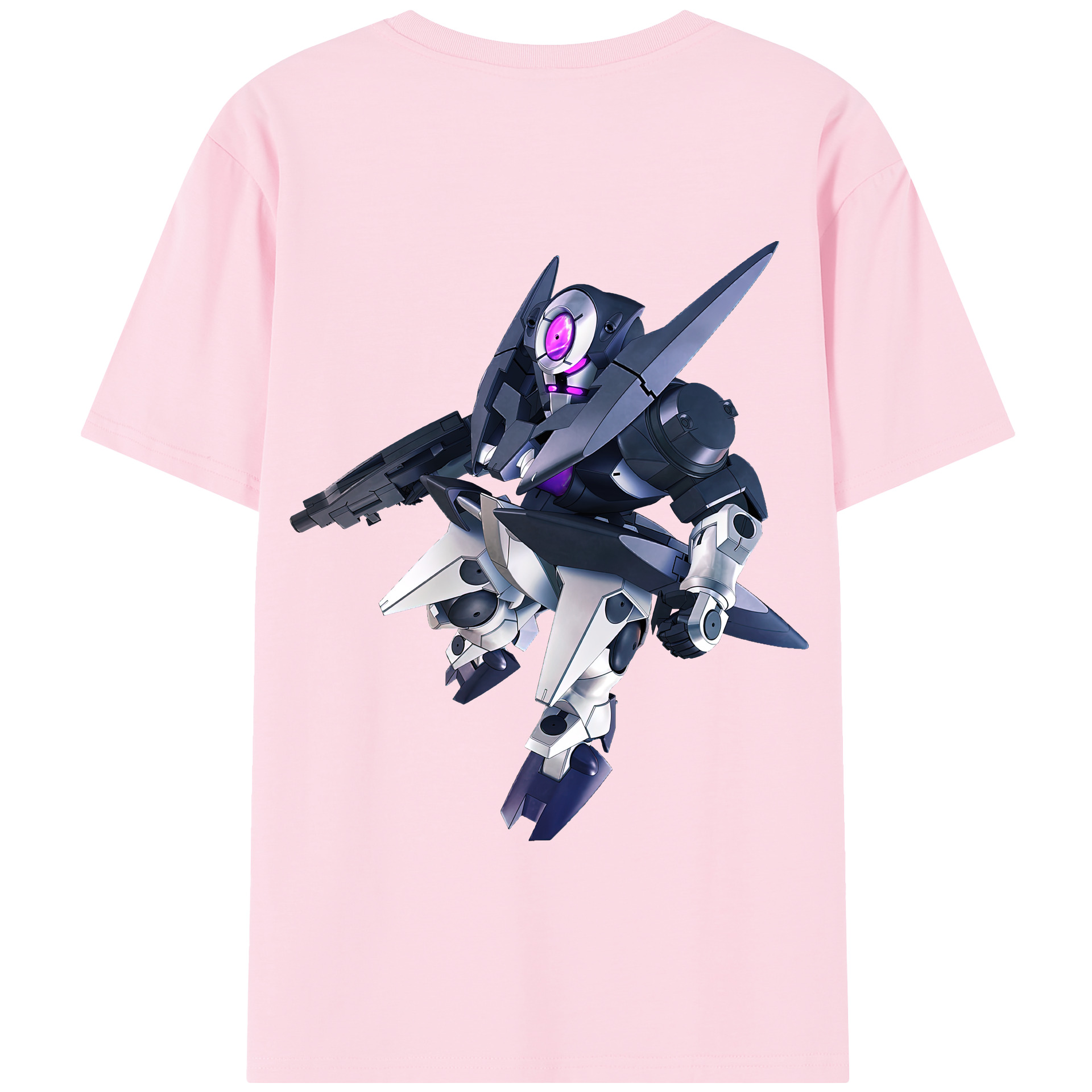 （画像用） 機動戦士ガンダム Mobile Suit Gundam 綿100％半袖Tシャツ（背面プリント）