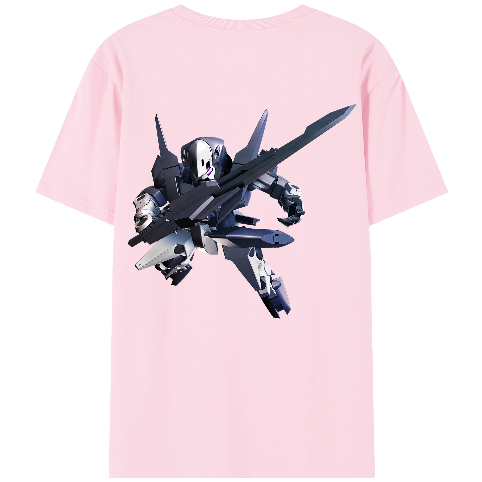 （画像用） 機動戦士ガンダム Mobile Suit Gundam 綿100％半袖Tシャツ（背面プリント）