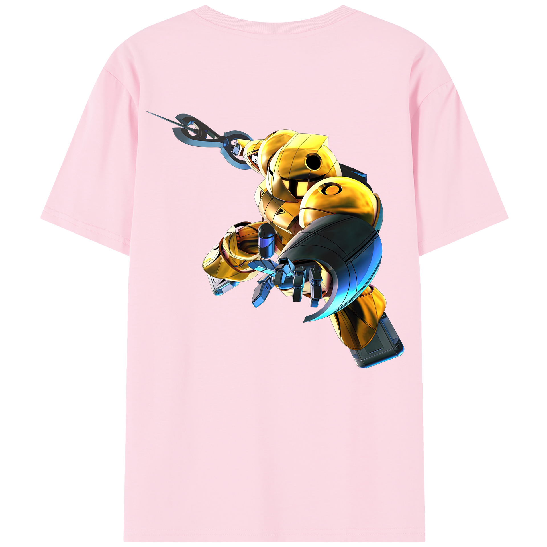 （画像用） 機動戦士ガンダム Mobile Suit Gundam 綿100％半袖Tシャツ（背面プリント）