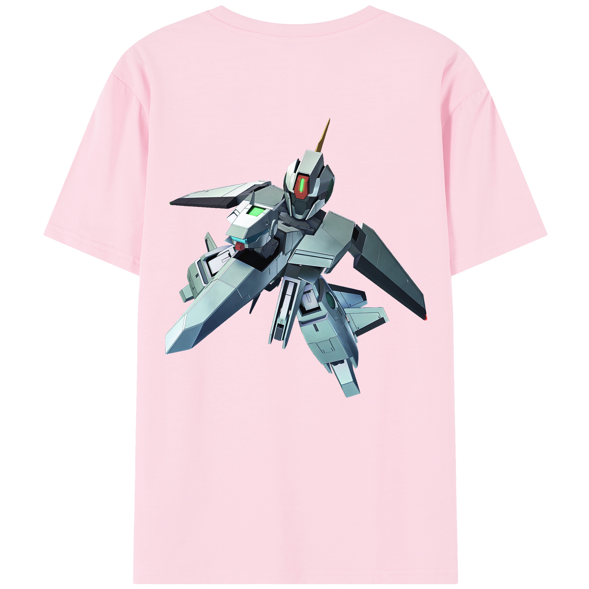 （画像用） 機動戦士ガンダム Mobile Suit Gundam 綿100％半袖Tシャツ（背面プリント）