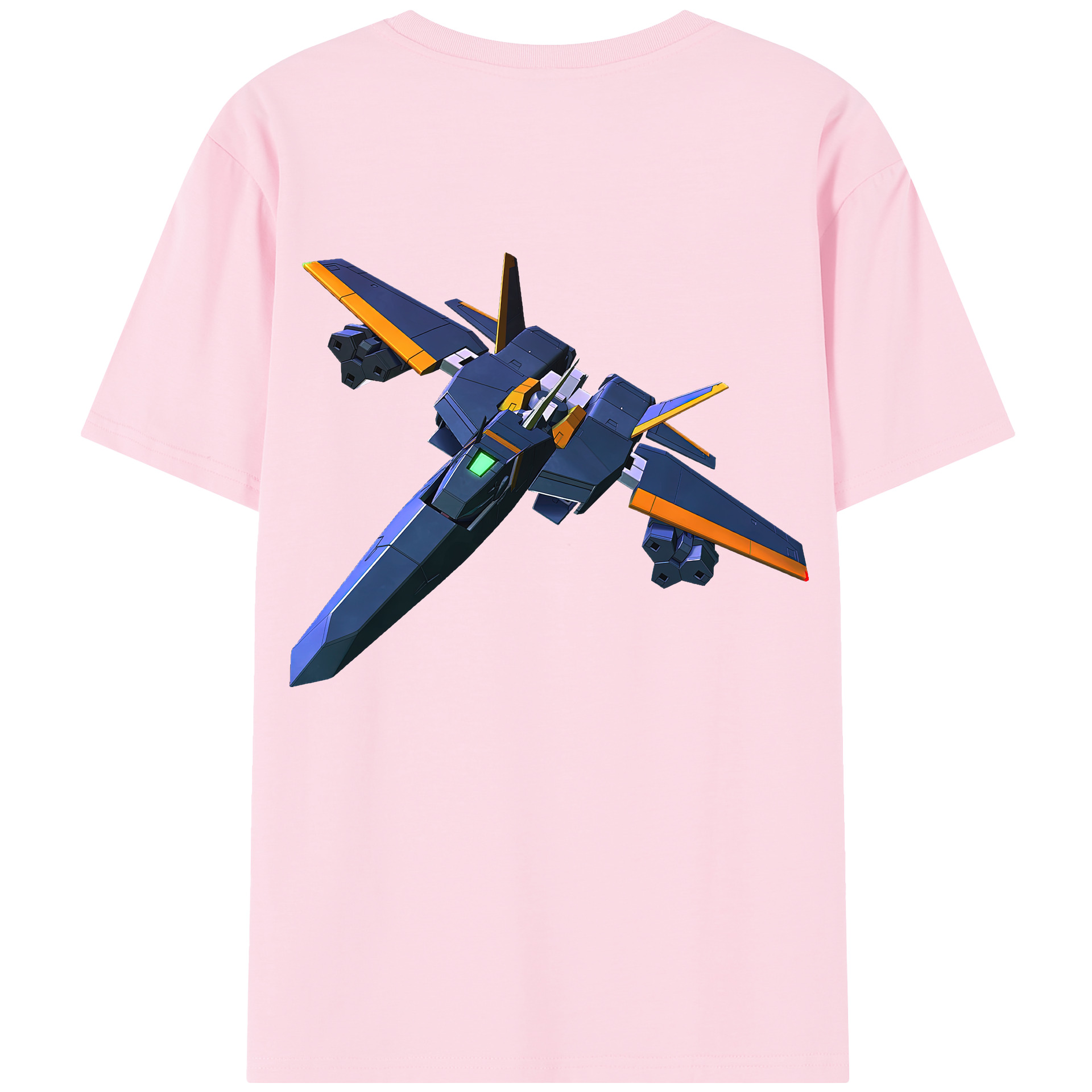 （画像用） 機動戦士ガンダム Mobile Suit Gundam 綿100％半袖Tシャツ（背面プリント）