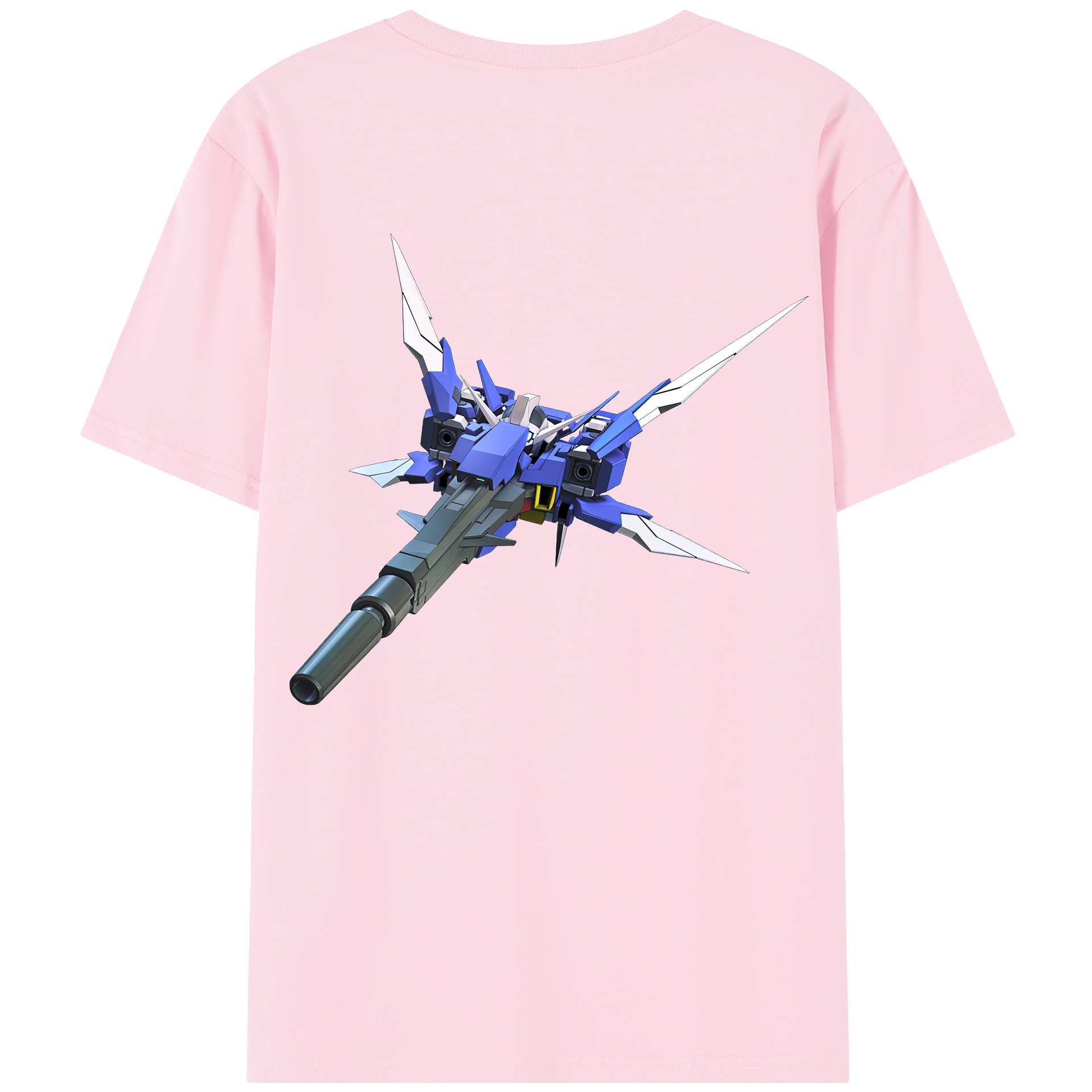 （画像用） 機動戦士ガンダム Mobile Suit Gundam 綿100％半袖Tシャツ（背面プリント）