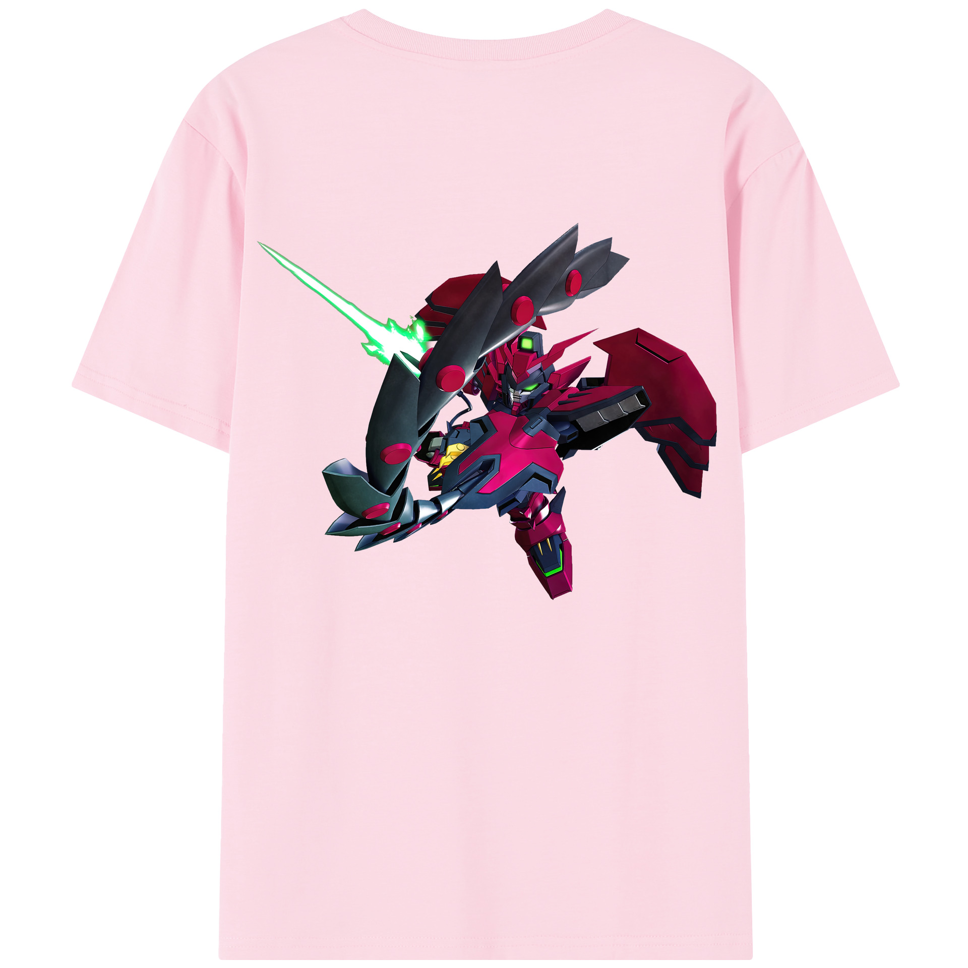 （画像用） 機動戦士ガンダム Mobile Suit Gundam 綿100％半袖Tシャツ（背面プリント）