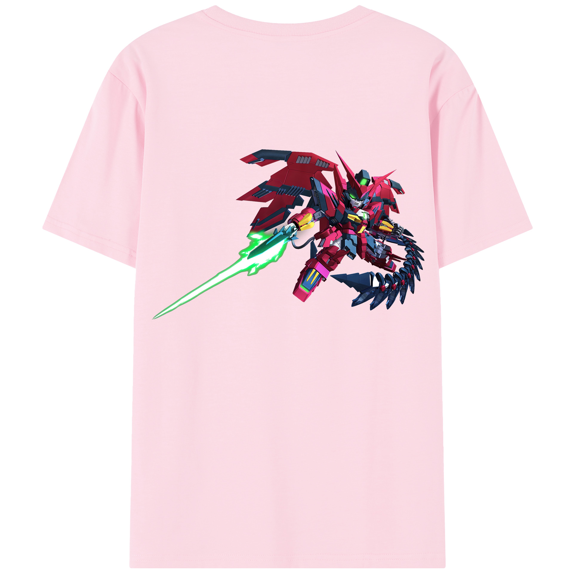 （画像用） 機動戦士ガンダム Mobile Suit Gundam 綿100％半袖Tシャツ（背面プリント）