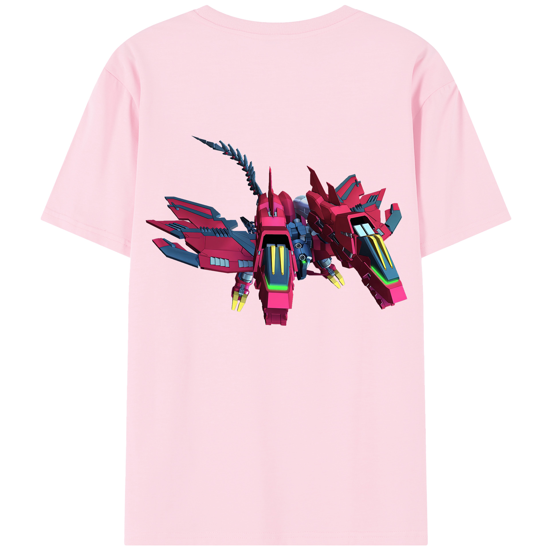 （画像用） 機動戦士ガンダム Mobile Suit Gundam 綿100％半袖Tシャツ（背面プリント）