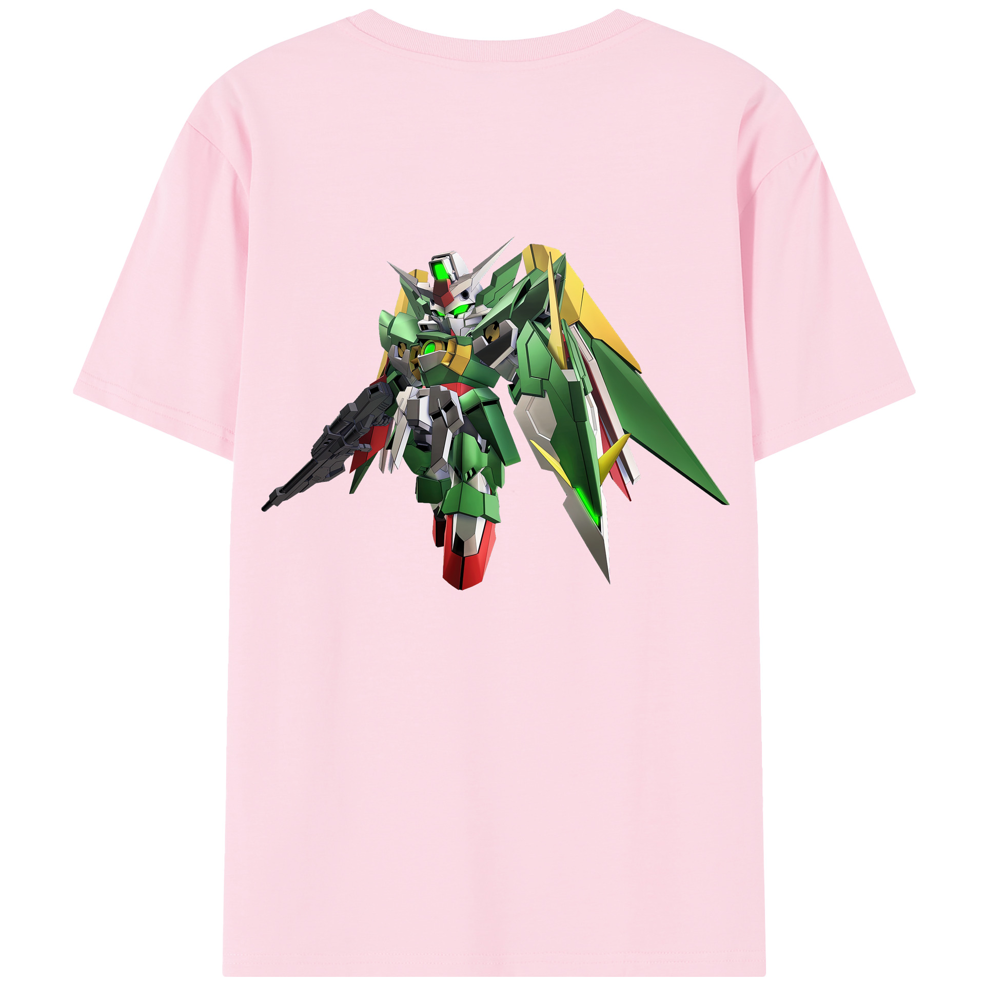 （画像用） 機動戦士ガンダム Mobile Suit Gundam 綿100％半袖Tシャツ（背面プリント）