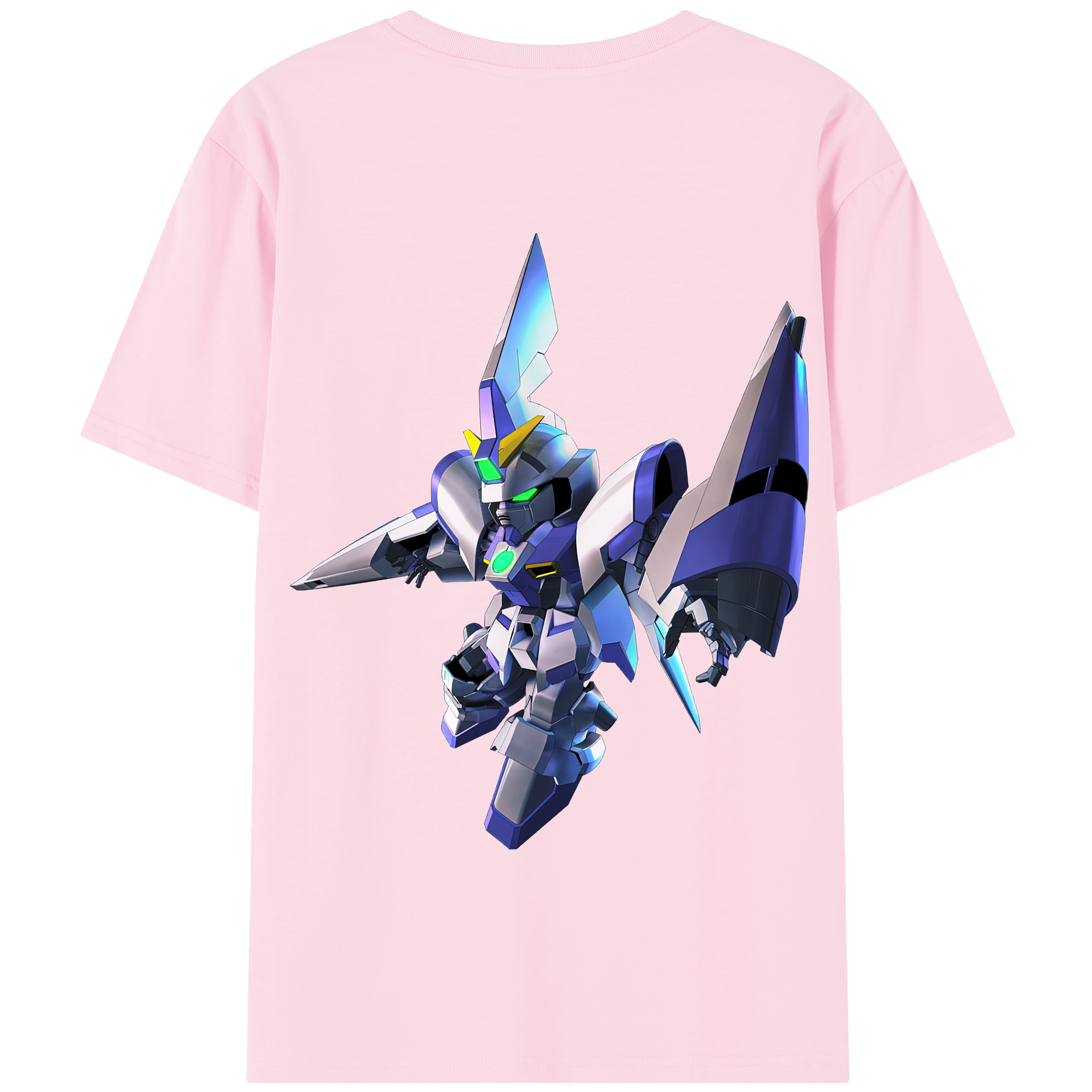 （画像用） 機動戦士ガンダム Mobile Suit Gundam 綿100％半袖Tシャツ（背面プリント）