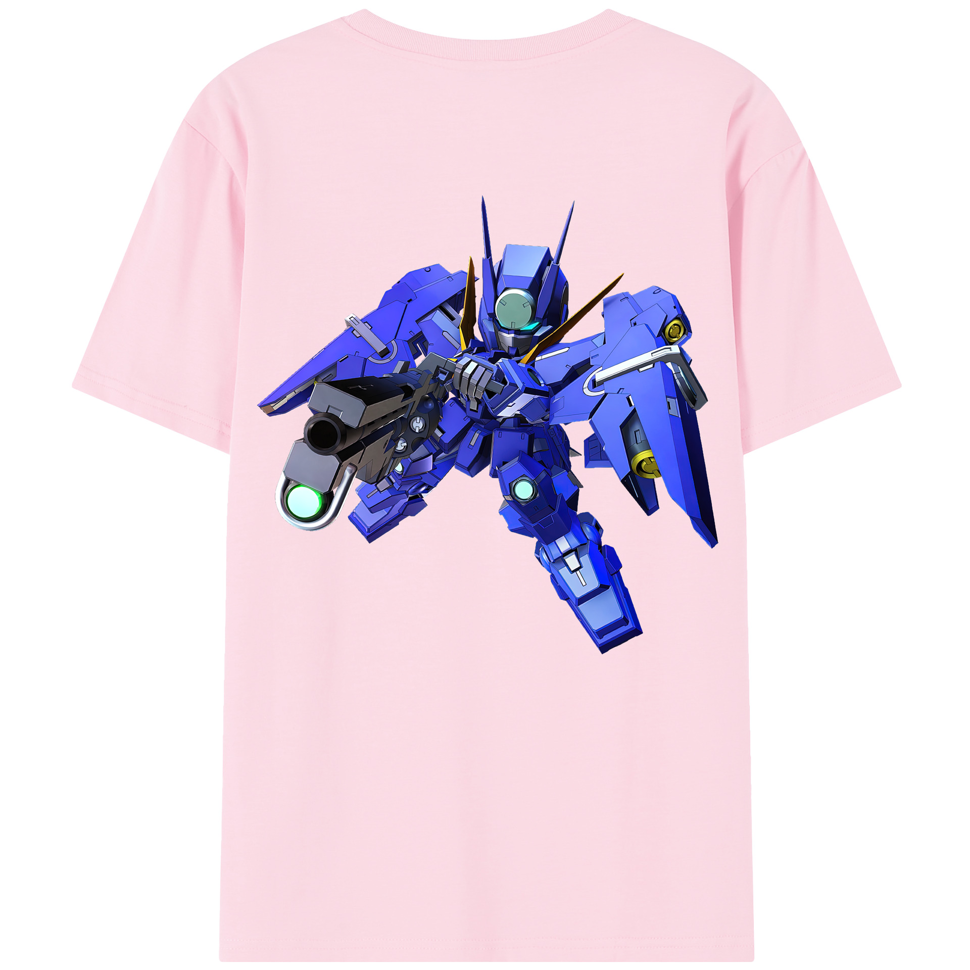 （画像用） 機動戦士ガンダム Mobile Suit Gundam 綿100％半袖Tシャツ（背面プリント）
