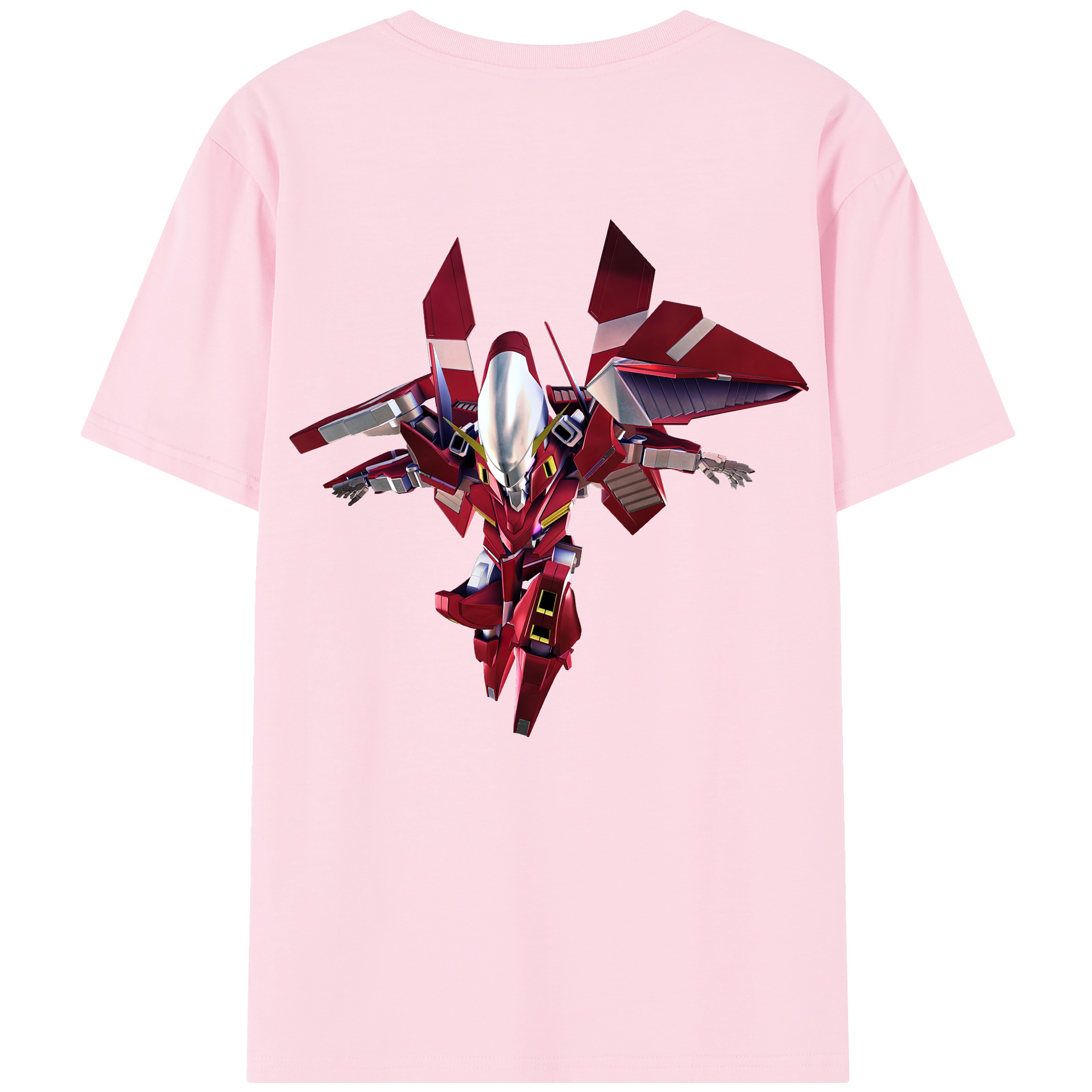（画像用） 機動戦士ガンダム Mobile Suit Gundam 綿100％半袖Tシャツ（背面プリント）