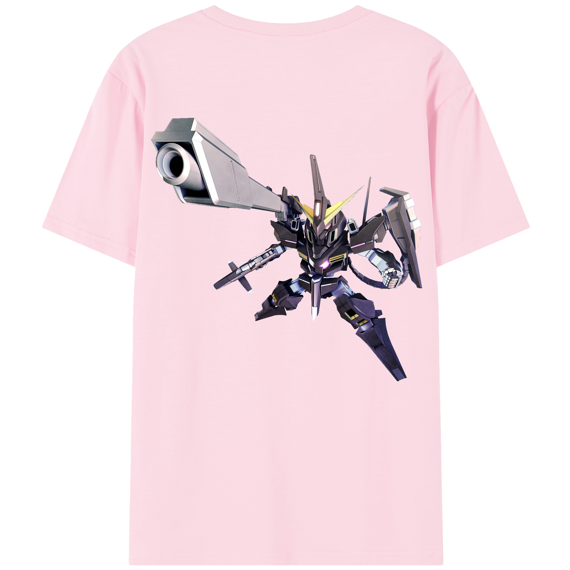 （画像用） 機動戦士ガンダム Mobile Suit Gundam 綿100％半袖Tシャツ（背面プリント）
