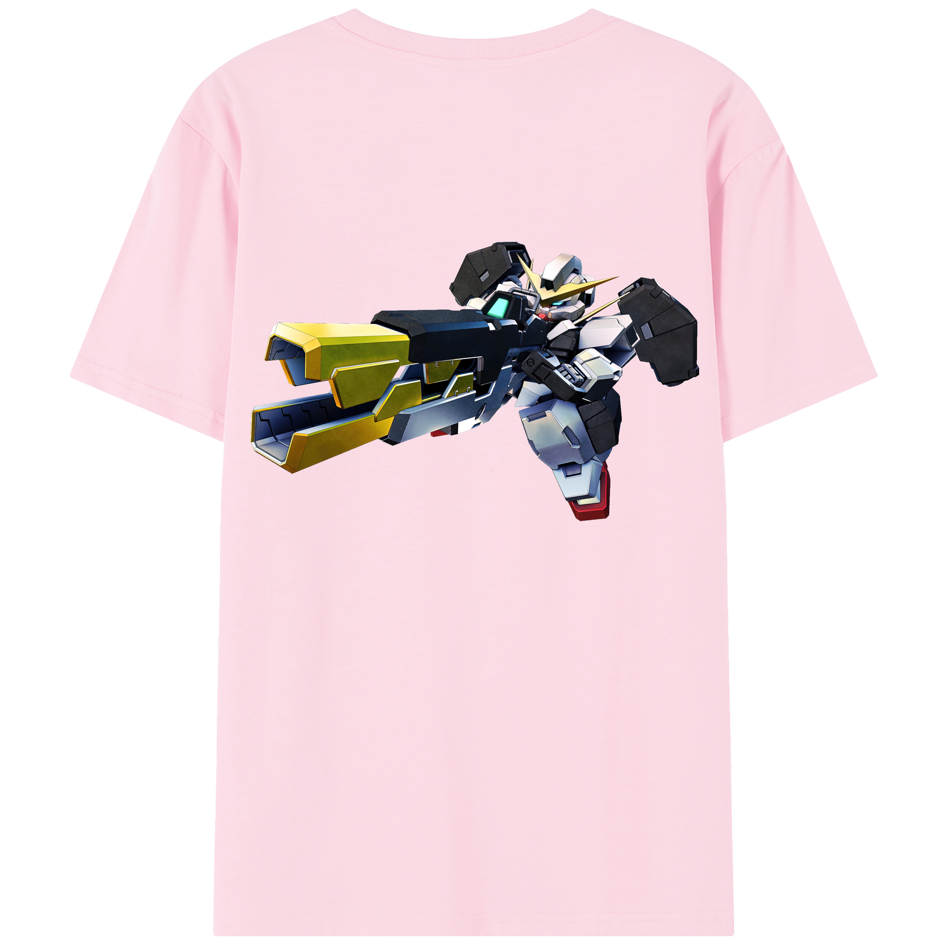 （画像用） 機動戦士ガンダム Mobile Suit Gundam 綿100％半袖Tシャツ（背面プリント）