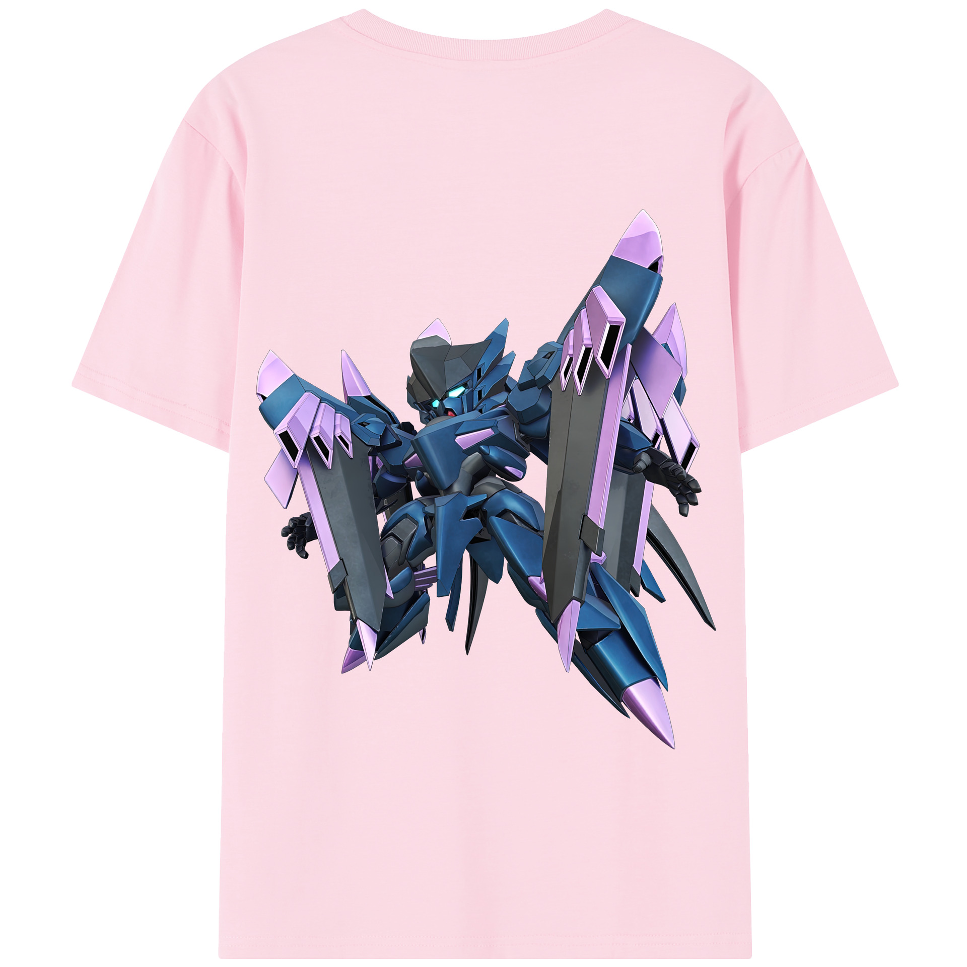 （画像用） 機動戦士ガンダム Mobile Suit Gundam 綿100％半袖Tシャツ（背面プリント）