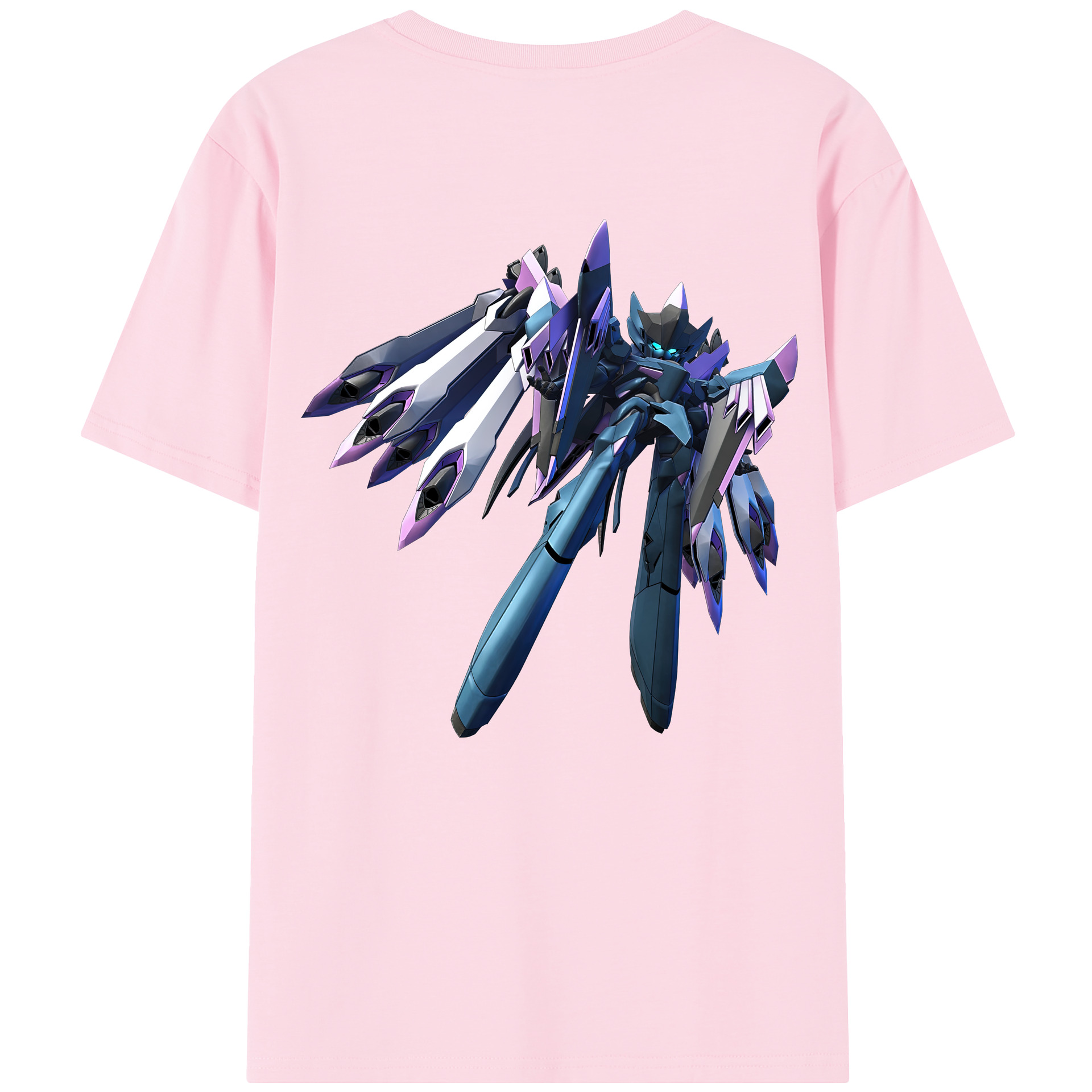 （画像用） 機動戦士ガンダム Mobile Suit Gundam 綿100％半袖Tシャツ（背面プリント）