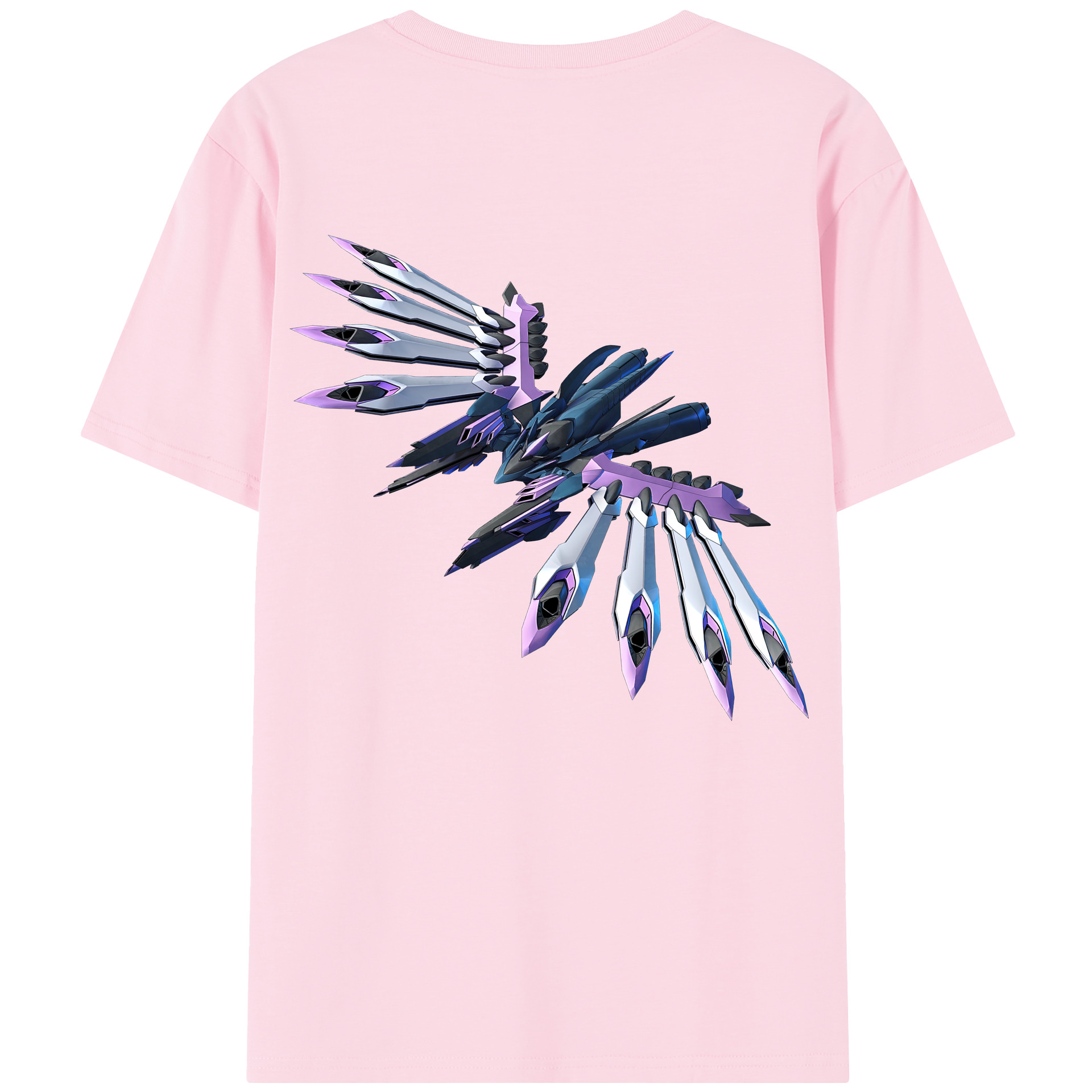 （画像用） 機動戦士ガンダム Mobile Suit Gundam 綿100％半袖Tシャツ（背面プリント）