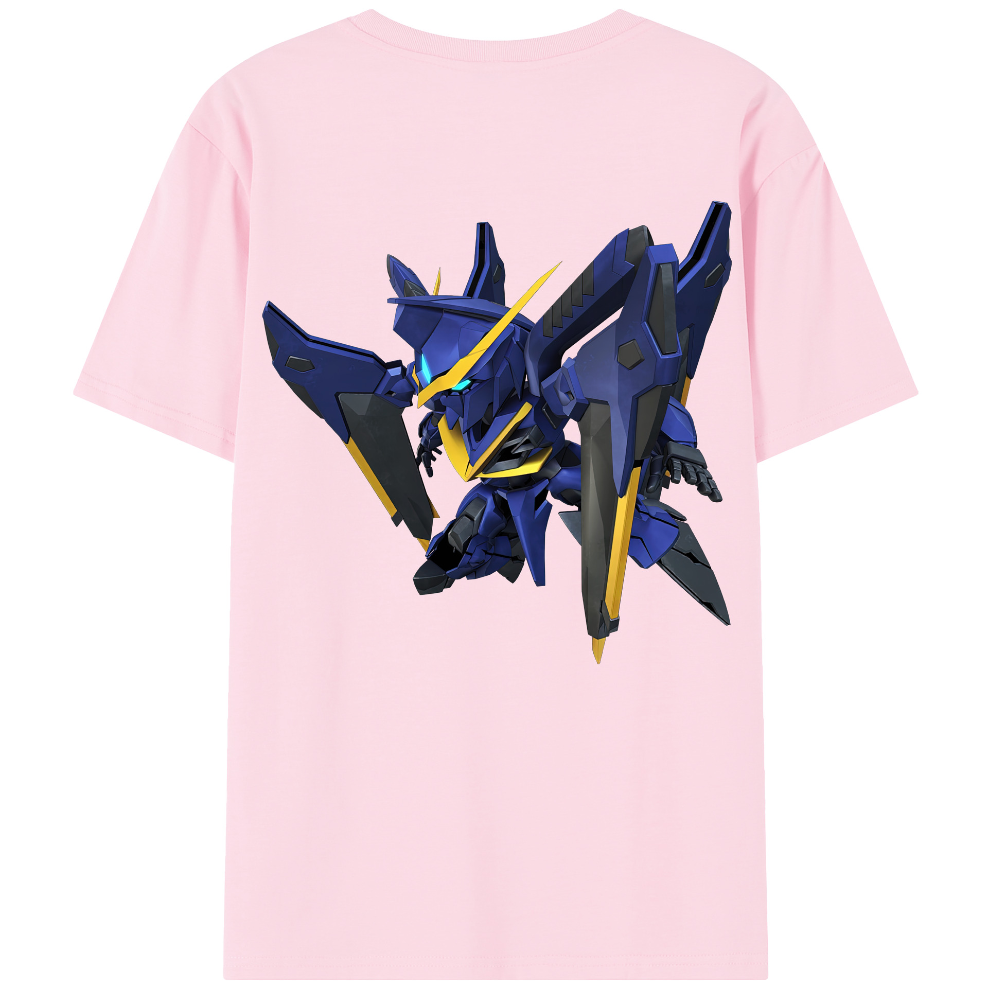 （画像用） 機動戦士ガンダム Mobile Suit Gundam 綿100％半袖Tシャツ（背面プリント）