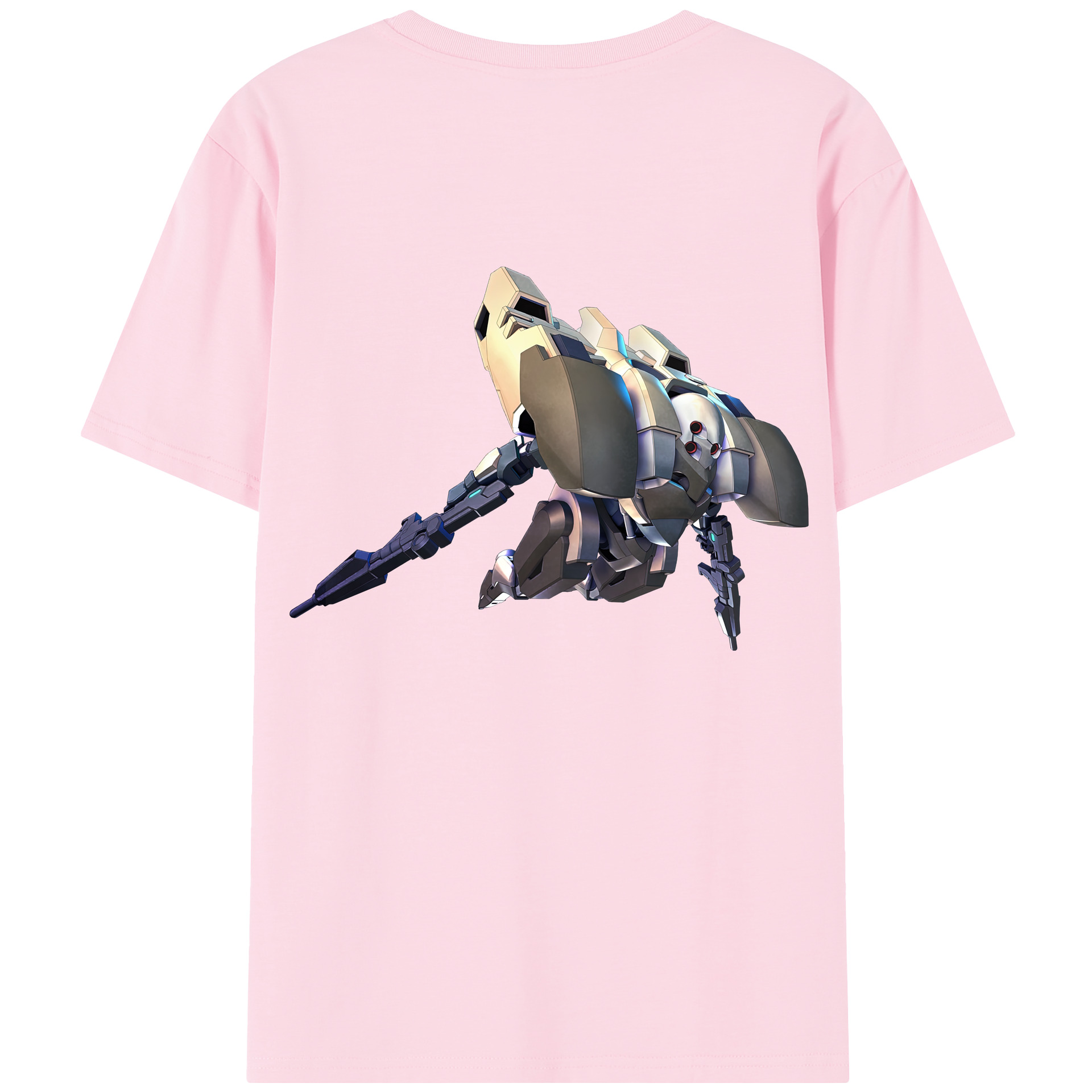 （画像用） 機動戦士ガンダム Mobile Suit Gundam 綿100％半袖Tシャツ（背面プリント）