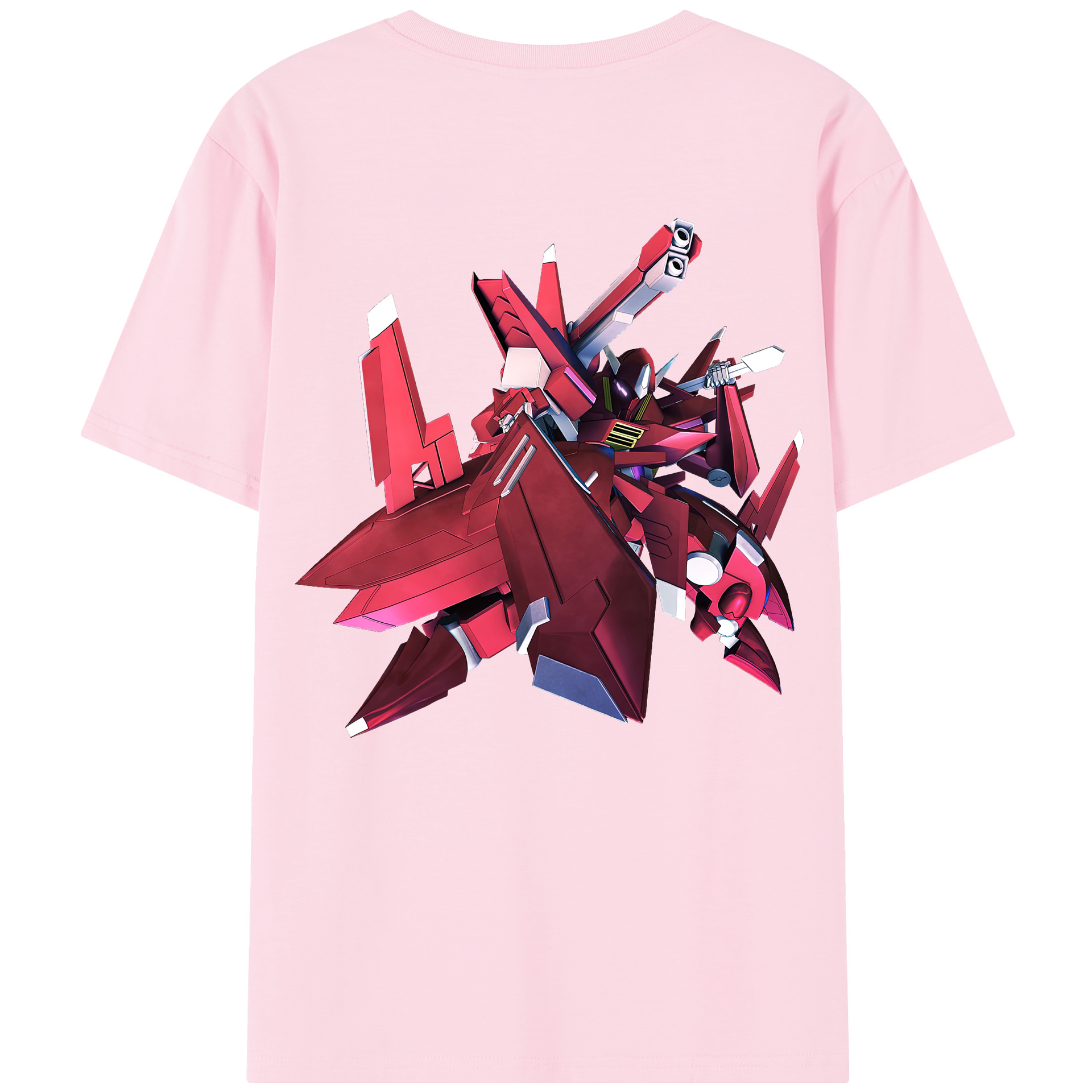 （画像用） 機動戦士ガンダム Mobile Suit Gundam 綿100％半袖Tシャツ（背面プリント）